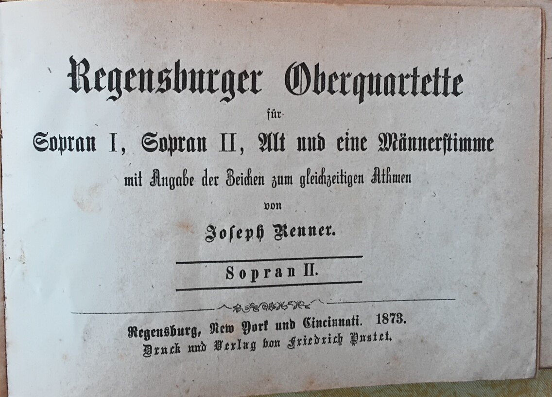 Regensburger Oberquartette (Heimatmuseum Aichstetten CC BY-NC-SA)