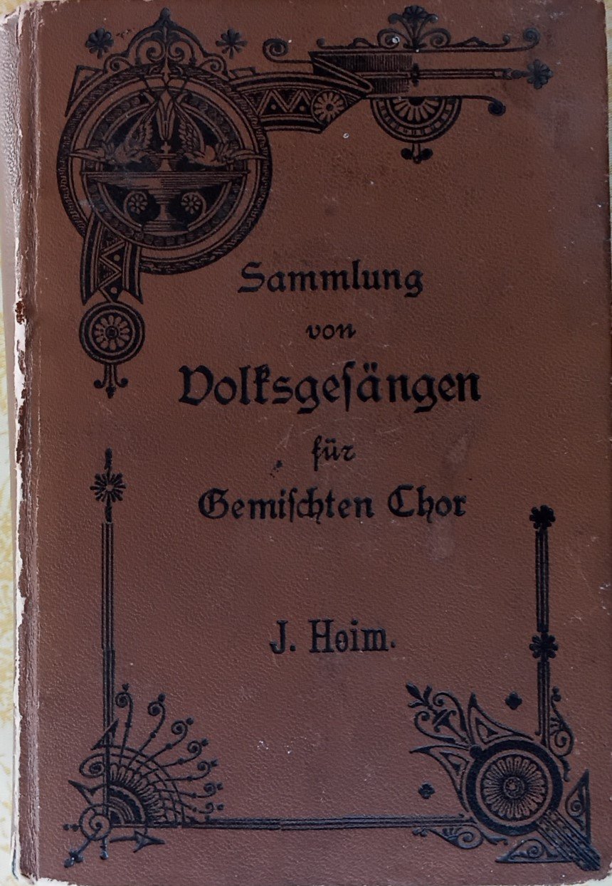 Sammlung Volksgesänge für gemischten Chor (Heimatmuseum Aichstetten CC BY-NC-SA)