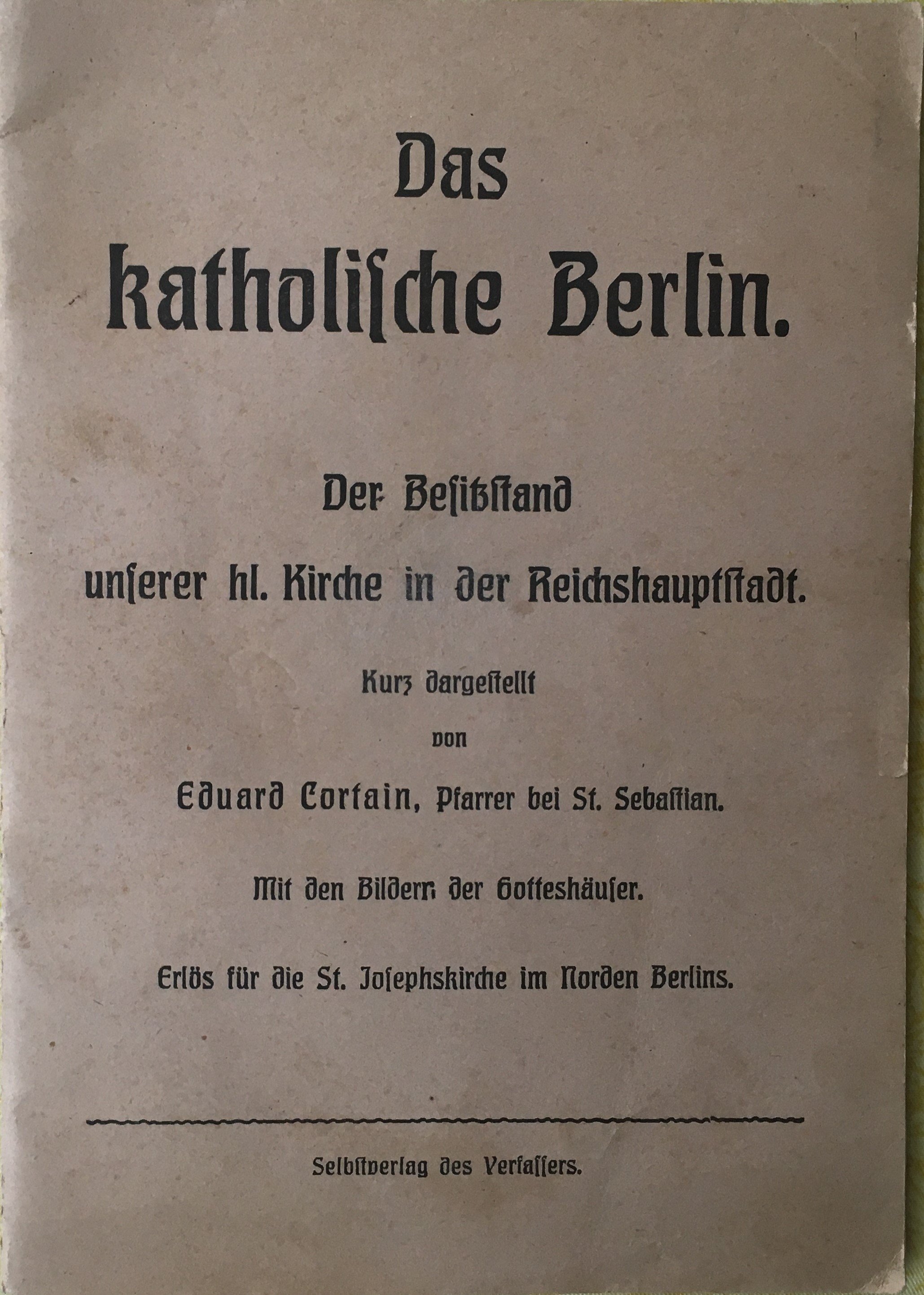 Büchlein Das katholische Berlin (Heimatmuseum Aichstetten CC BY-NC-SA)