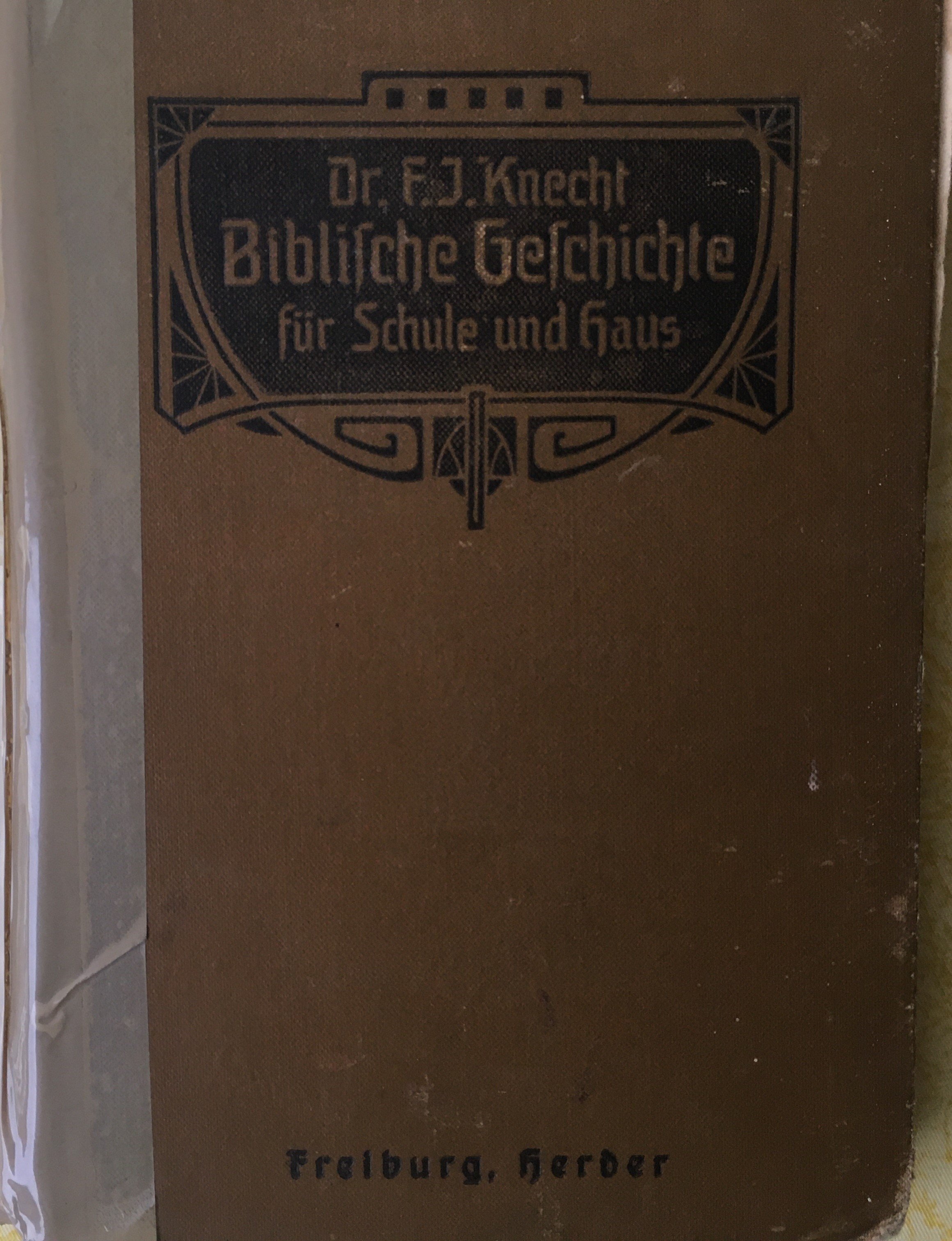 Buch Biblische Geschichte (Heimatmuseum Aichstetten CC BY-NC-SA)