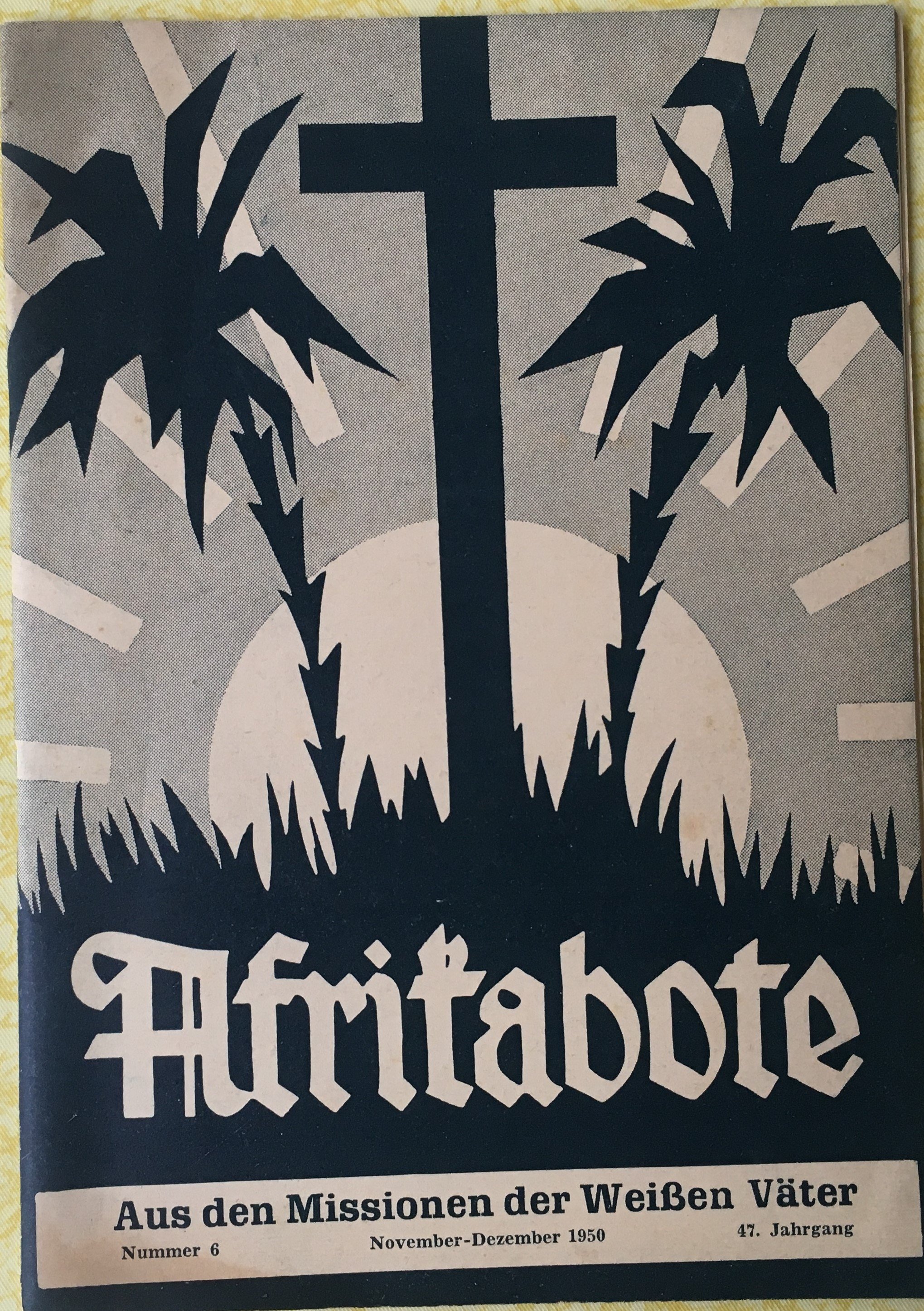 Zeitschrift Afrikabote (Heimatmuseum Aichstetten CC BY-NC-SA)