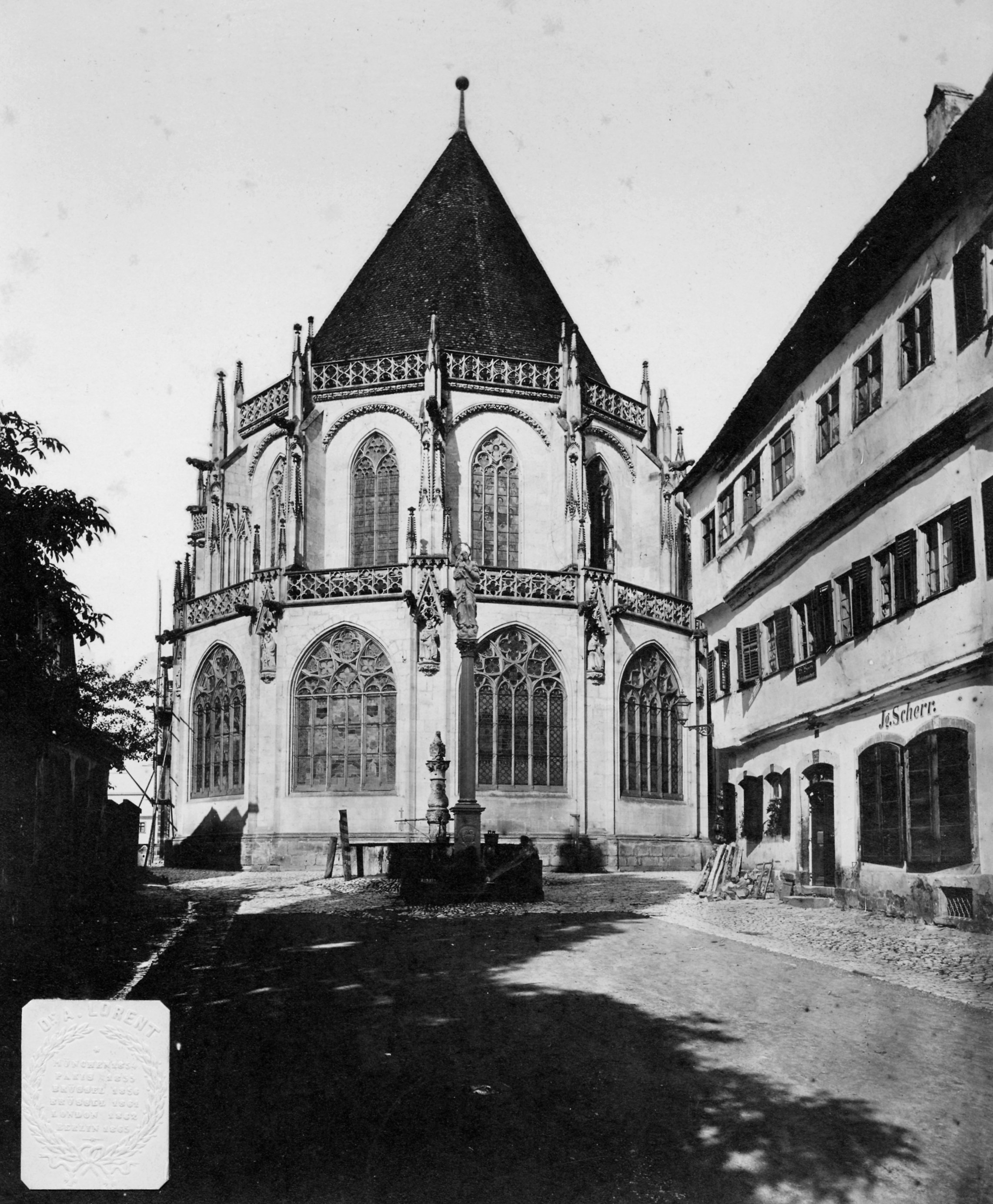 Fotografie: Chor des Heilig-Kreuz-Münsters in Schwäbisch Gmünd (Museum im Prediger Schwäbisch Gmünd CC BY-NC-SA)