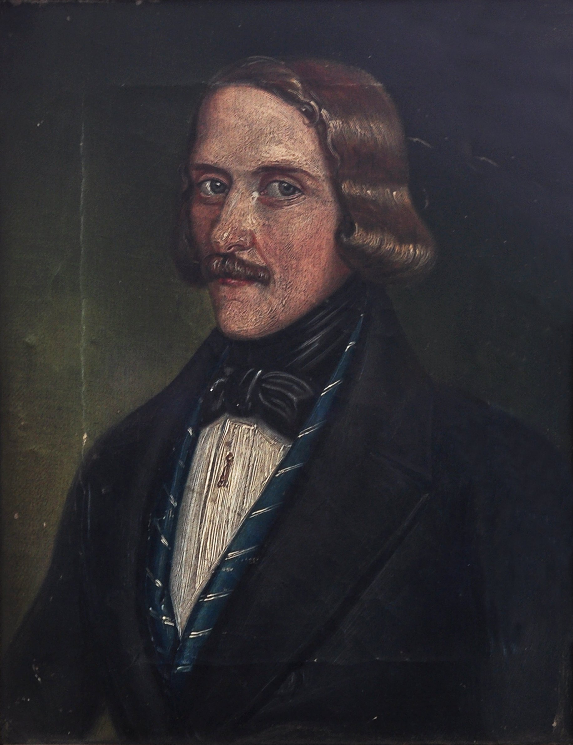 Gemälde: Porträt eines Mannes mittleren Alters (Museum im Prediger / Galerie im Prediger / Silberwarenmuseum Ott-Pauser'sche Fabrik CC BY-NC-SA)