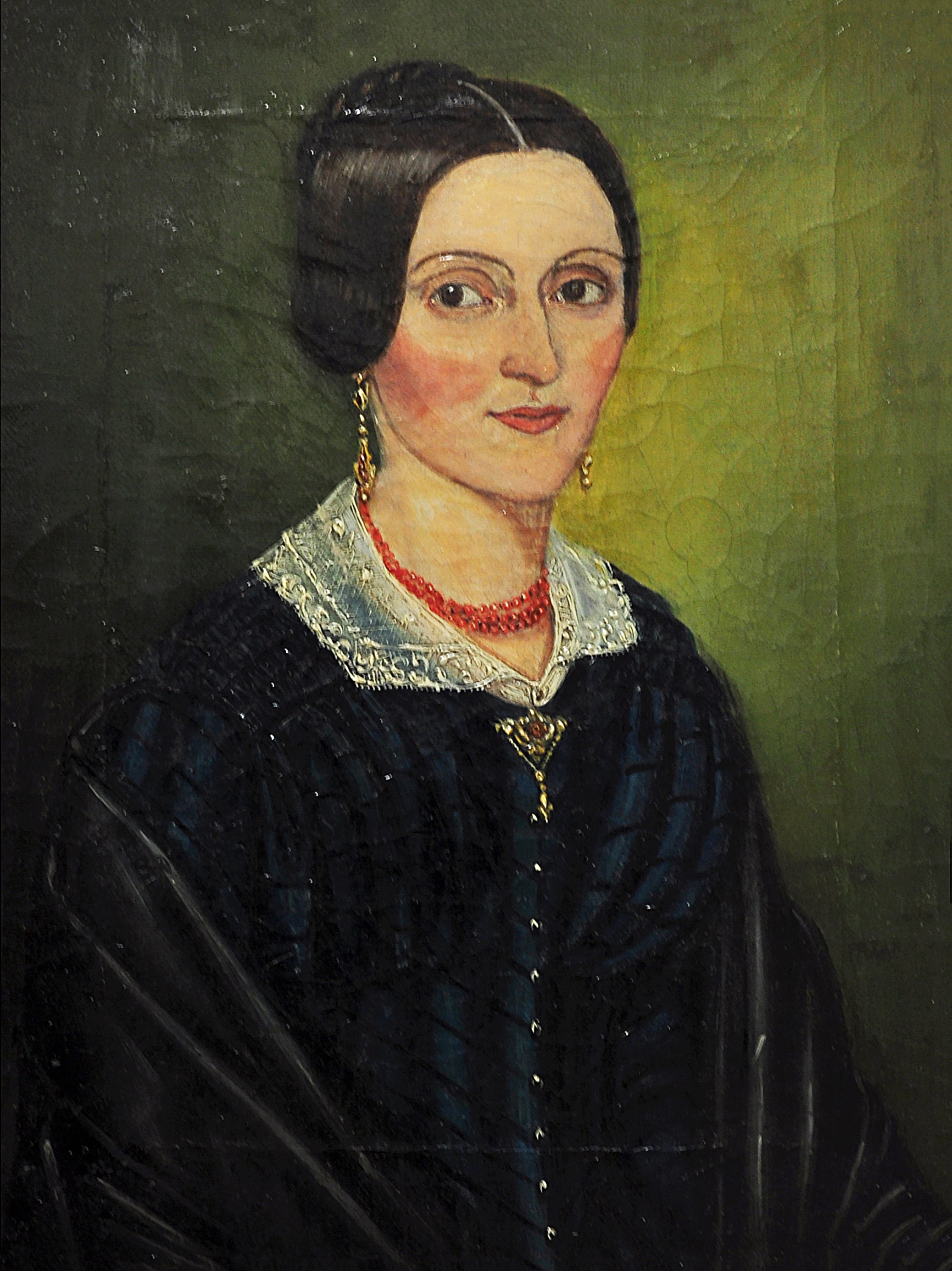 Gemälde: Porträt einer Frau mittleren Alters (Museum im Prediger / Galerie im Prediger / Silberwarenmuseum Ott-Pauser'sche Fabrik CC BY-NC-SA)