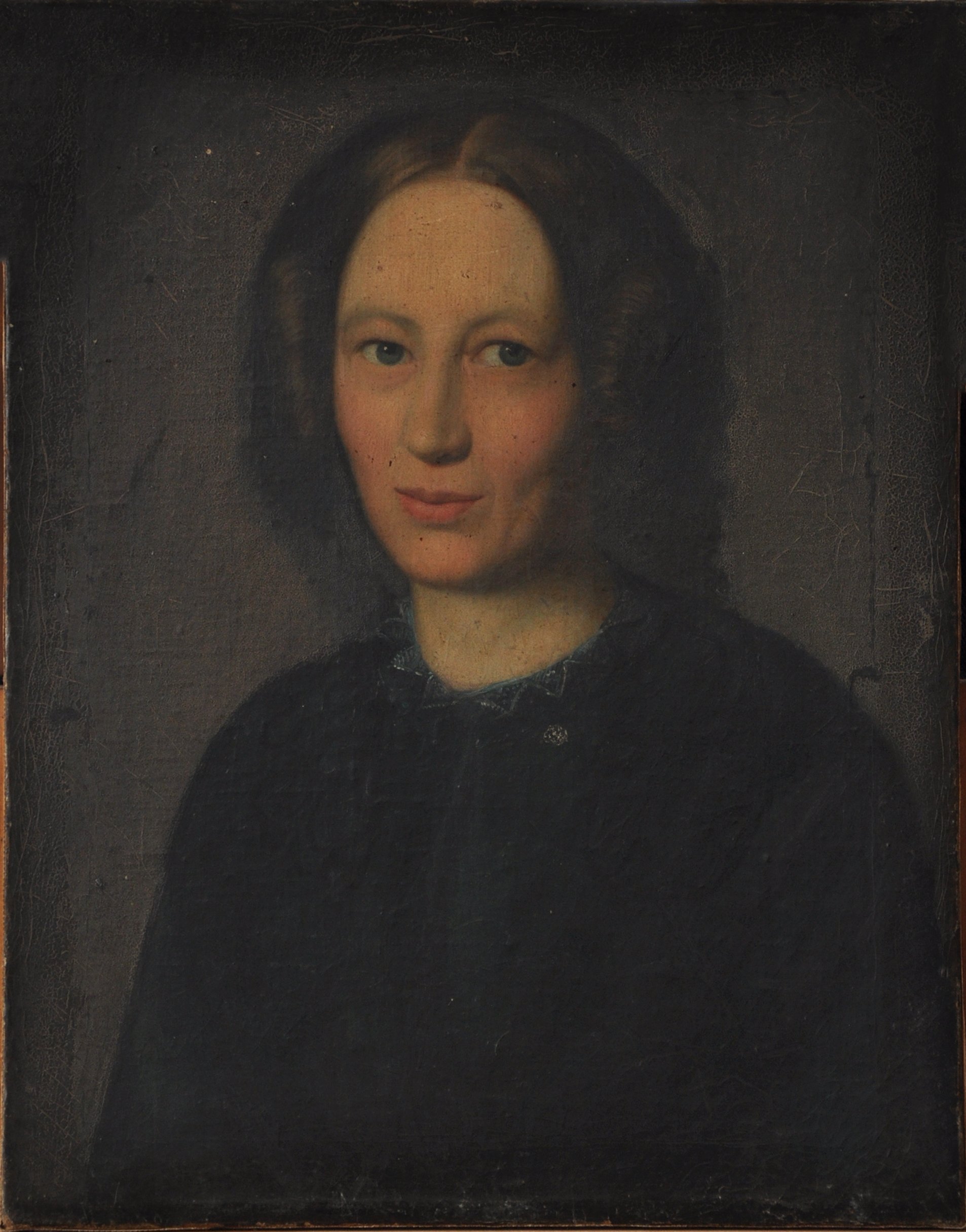 Gemälde: Porträt der Anne Maria Schmalz aus Schwäbisch Gmünd (Museum im Prediger / Galerie im Prediger / Silberwarenmuseum Ott-Pauser'sche Fabrik CC BY-NC-SA)