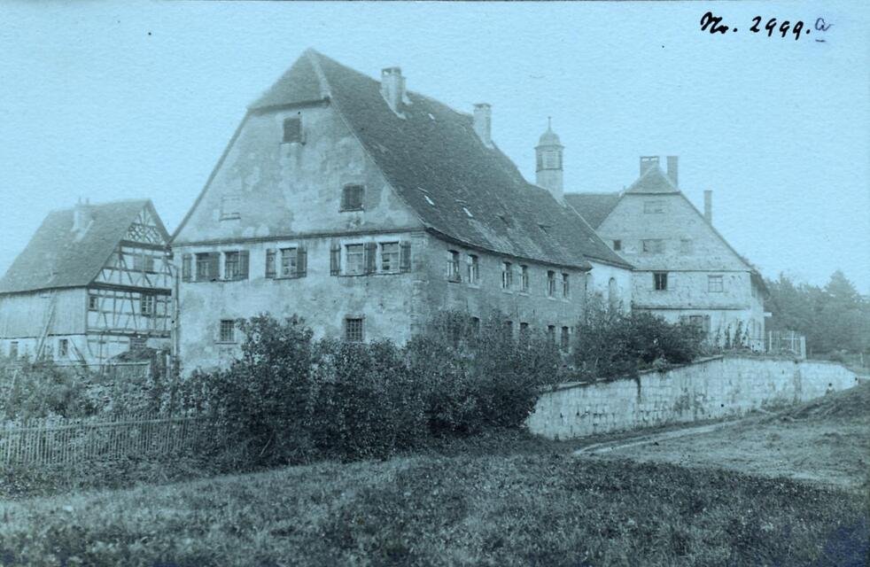 Schwäbisch Gmünd: Das Siechenhaus/ Spital von St. Katharina von Westen (Museum und Galerie im Prediger CC BY-NC-SA)