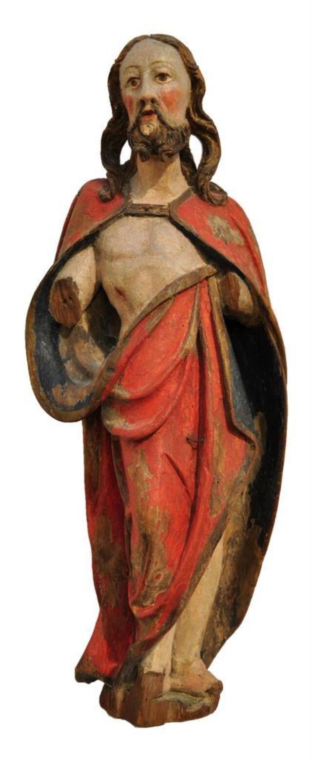 Skulptur: Auferstehungschristus (Museum und Galerie im Prediger CC BY-NC-SA)