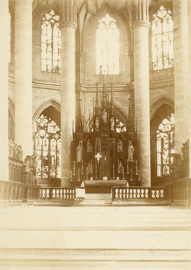 Heilig-Kreuz-Münster: Blick auf den Altar (Museum und Galerie im Prediger CC BY-NC-SA)