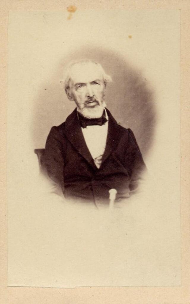 Porträt: Der Silberwarenfabrikant Augustin Weitmann (1789 - 1866) (Museum und Galerie im Prediger CC BY-NC-SA)