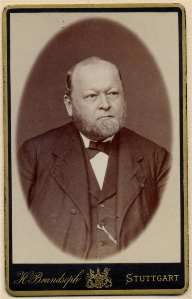Porträt: Der Gold- und Silberwarenfabrikant F. Lempp (1826 - 1889) (Museum und Galerie im Prediger CC BY-NC-SA)