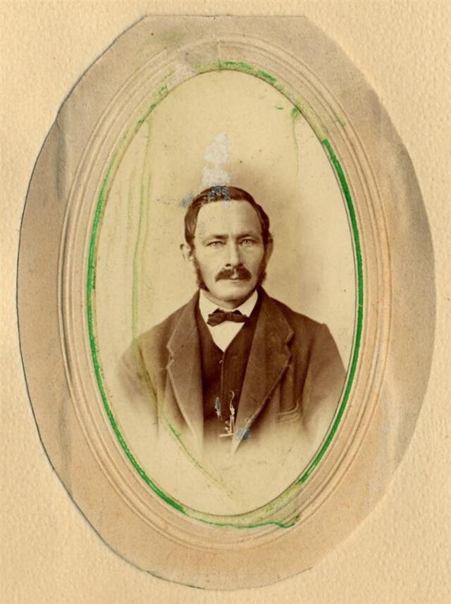 Porträt: Der Graveur Alois Schreiner (1820 - 1889) (Museum und Galerie im Prediger CC BY-NC-SA)