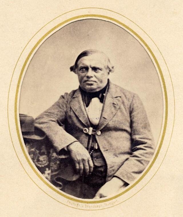Porträt: Der Apotheker Karl Jäger (1807-1861) (Museum und Galerie im Prediger CC BY-NC-SA)
