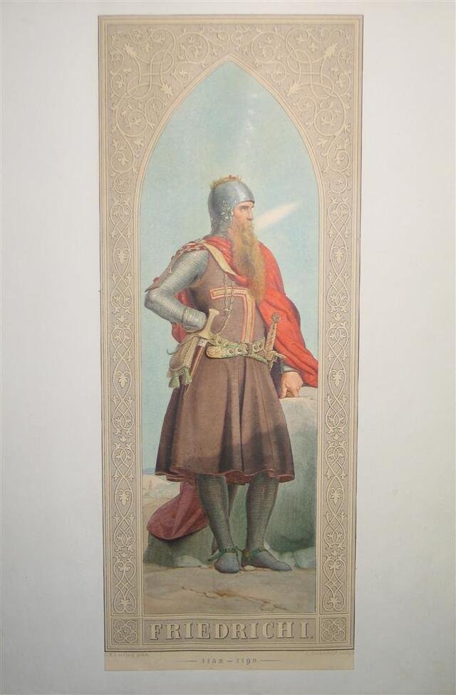 Bildnis des Kaiser Friedrich I. (Barbarossa) (1152 - 1190) (Museum und Galerie im Prediger CC BY-NC-SA)