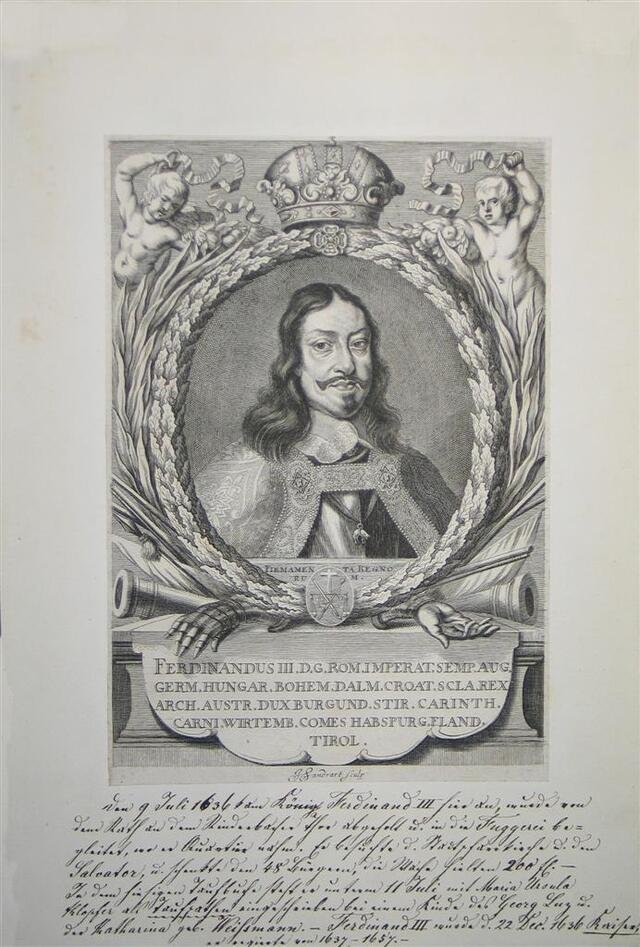 Brustbildnis des Königs Ferdinand III. (Museum und Galerie im Prediger CC BY-NC-SA)