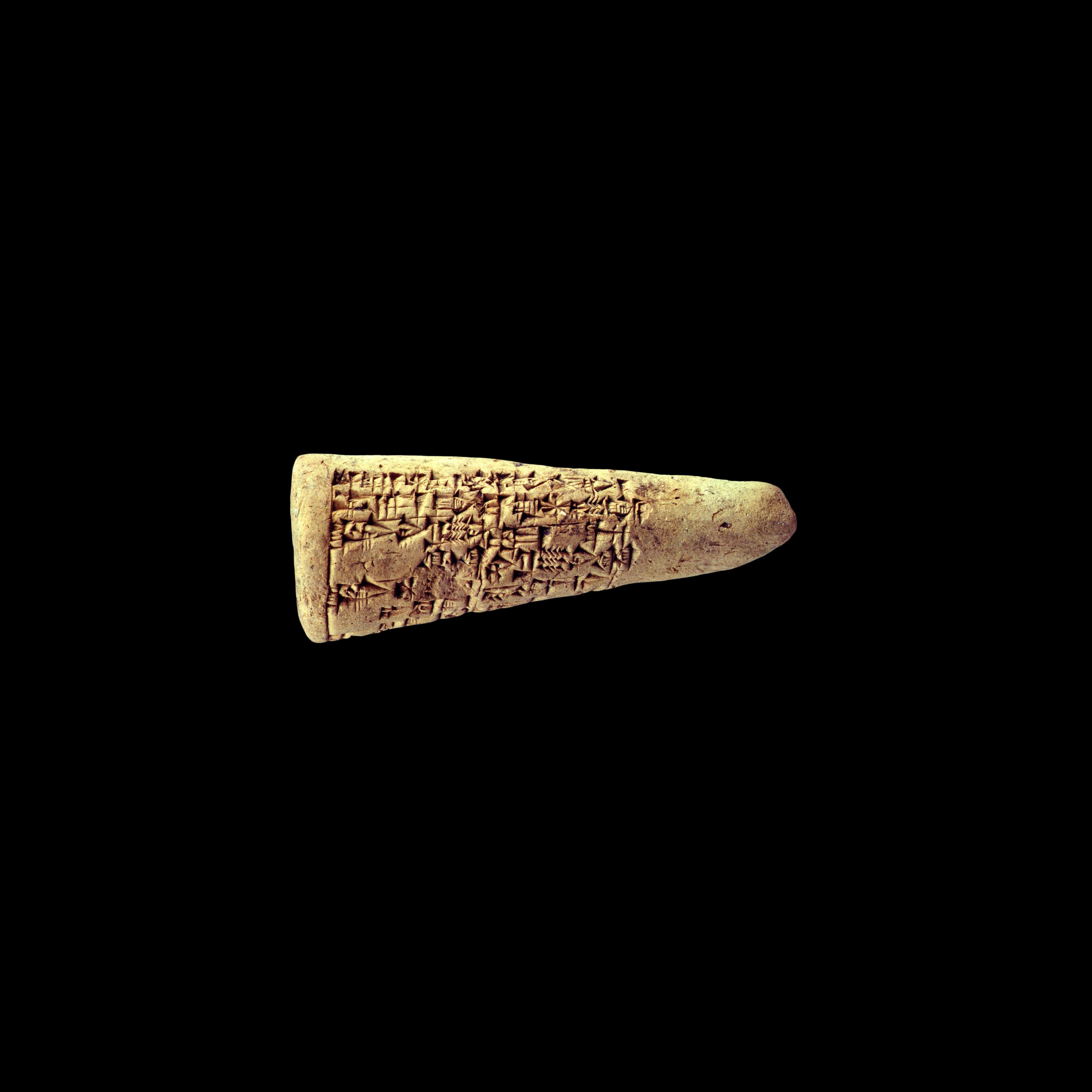 Tonnagel mit Inschrift des Königs Ischmedagan von Isin (Museum Alte Kulturen | Schloss Hohentübingen CC BY-NC-SA)
