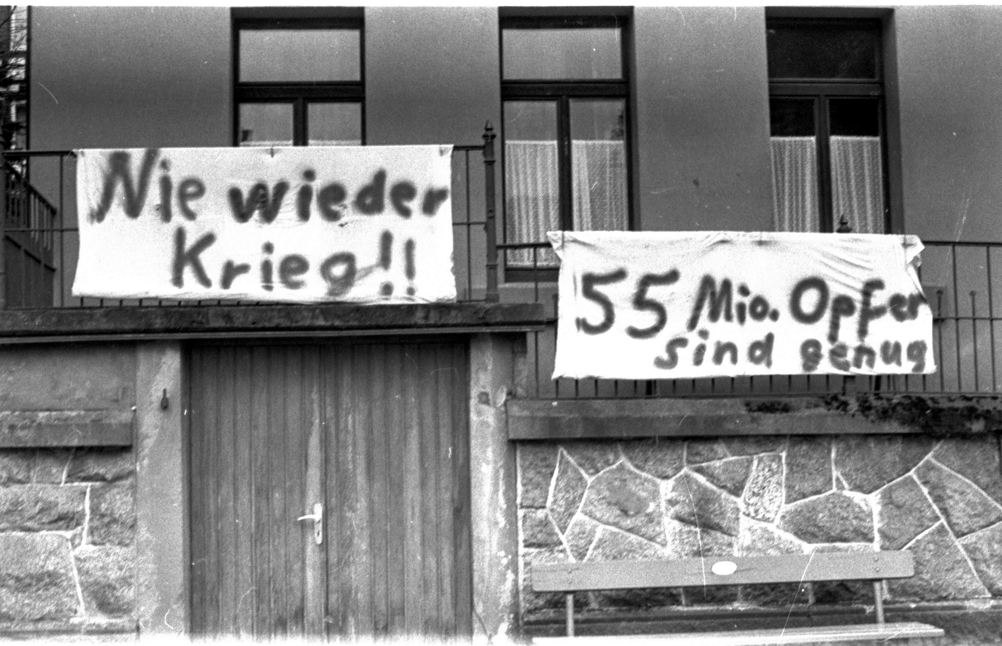 40 Jahre Kriegsende 1945-1985, Erinnerung in Schiltach (Stadt Schiltach CC BY-NC-ND)