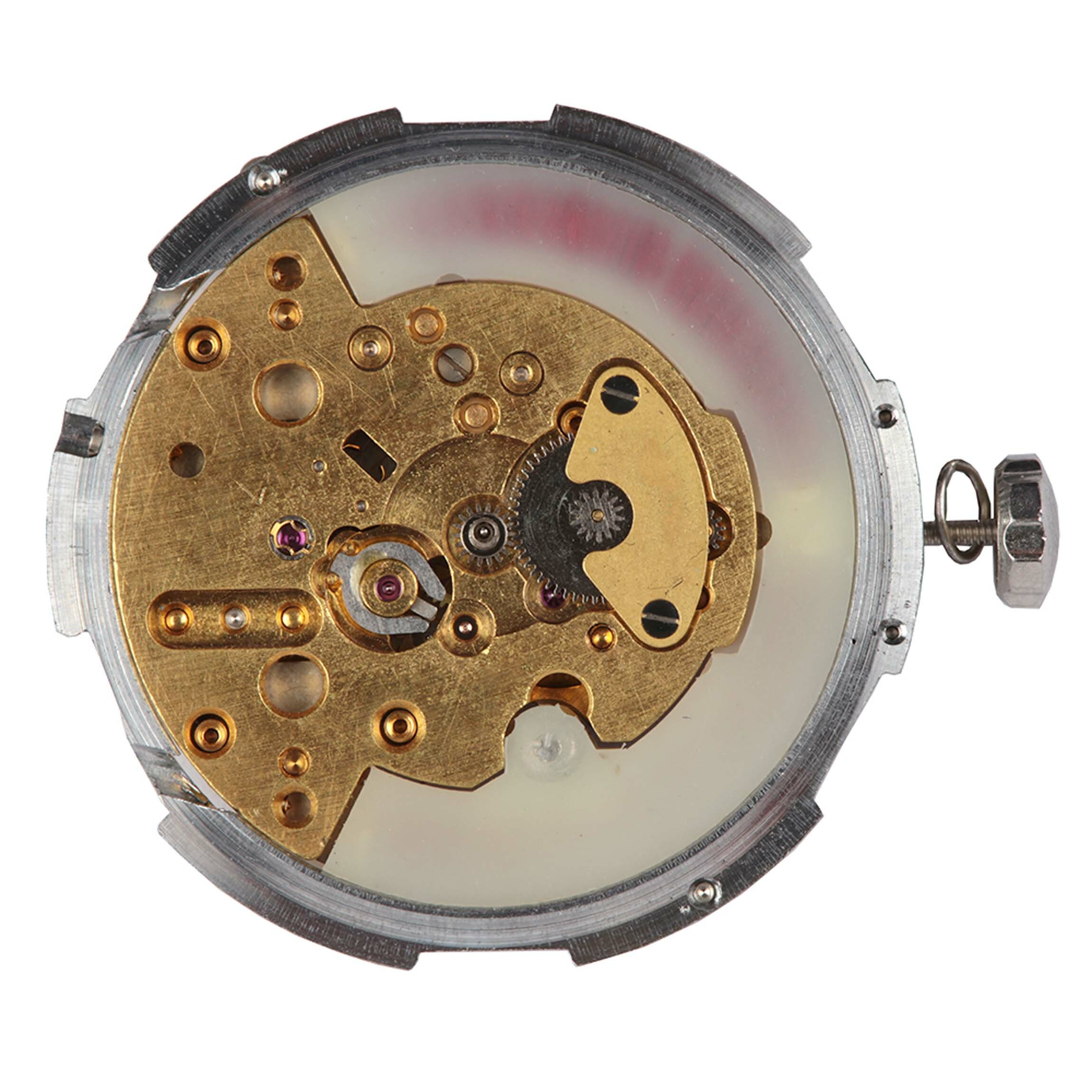 Armbanduhr, Royce, Landeron, Schweiz, um 1961 (Deutsches Uhrenmuseum CC BY-SA)