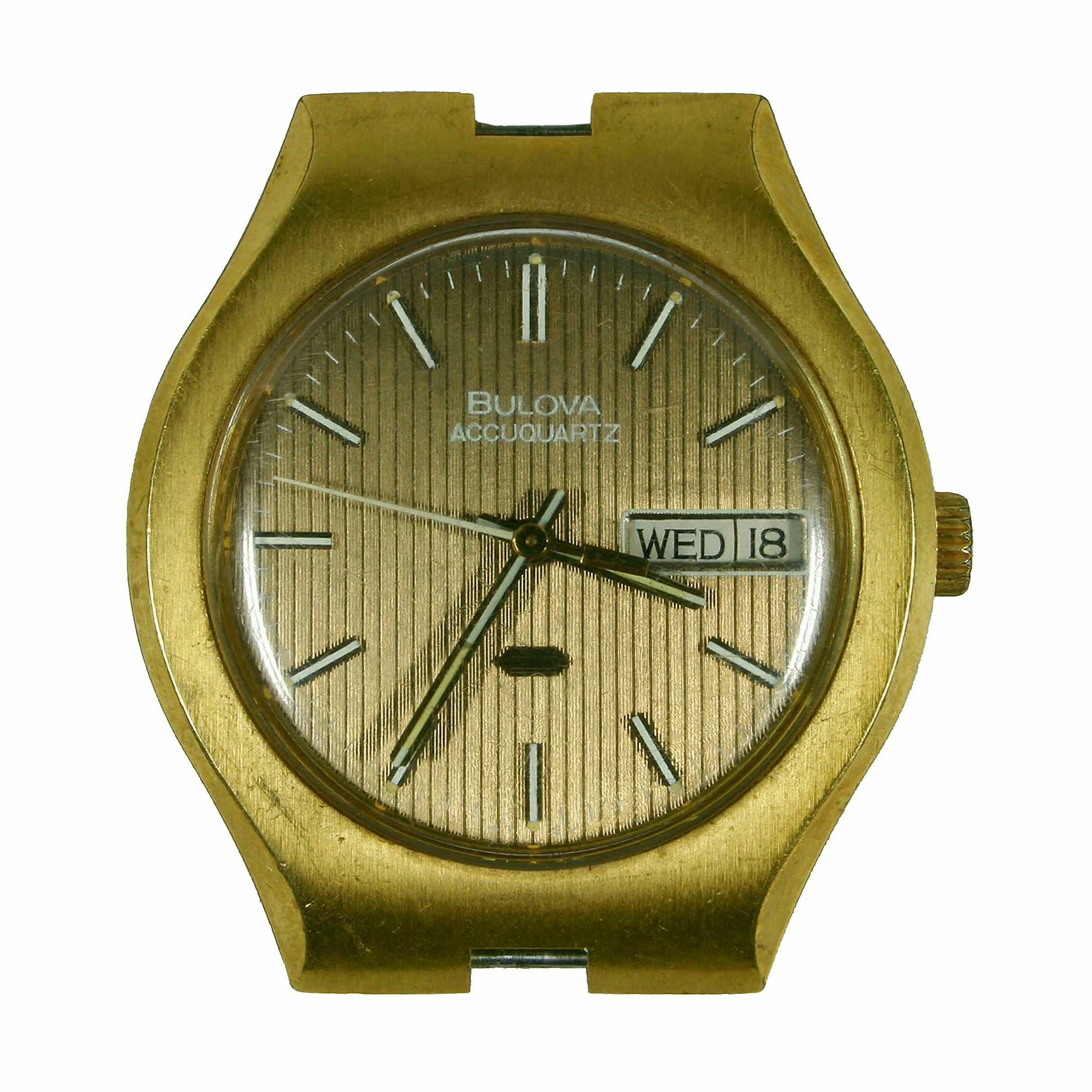 Armbanduhr, Bulova, USA, 1976 (Deutsches Uhrenmuseum CC BY-SA)