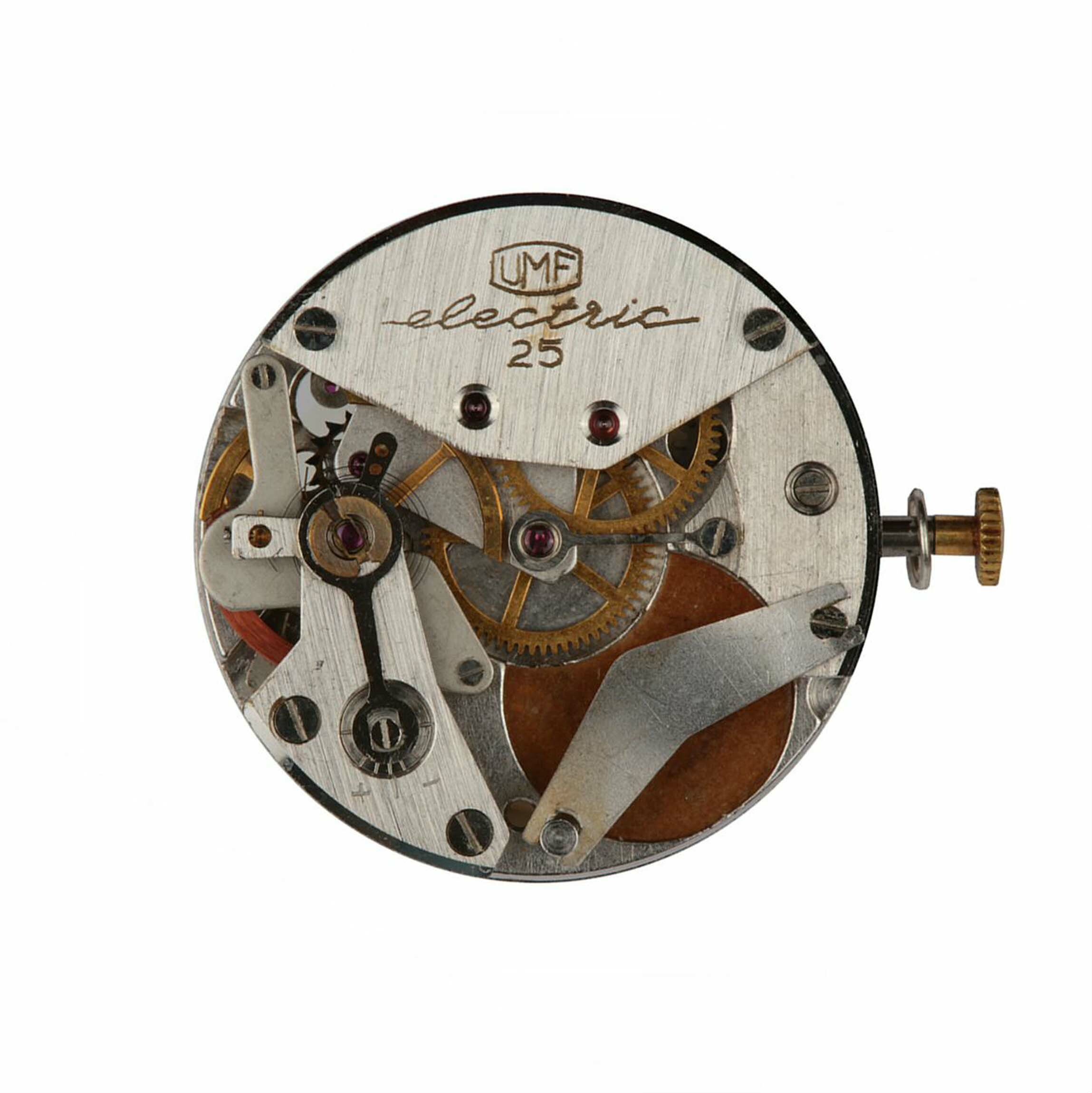 Armbanduhrwerk, Ruhla, Ruhla, um 1964 (Deutsches Uhrenmuseum CC BY-SA)