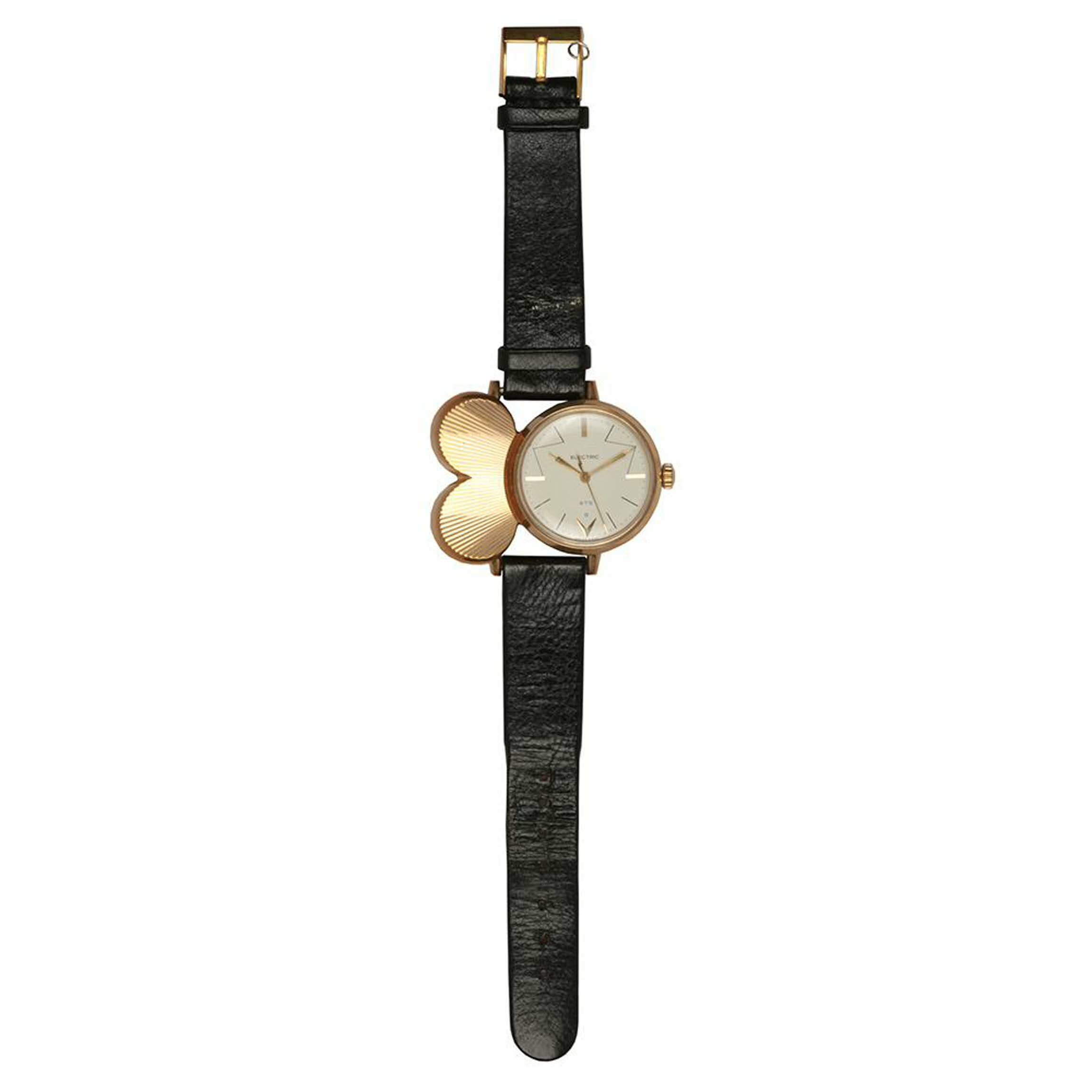 Armbanduhr, Landeron, Schweiz, um 1961 (Deutsches Uhrenmuseum CC BY-SA)