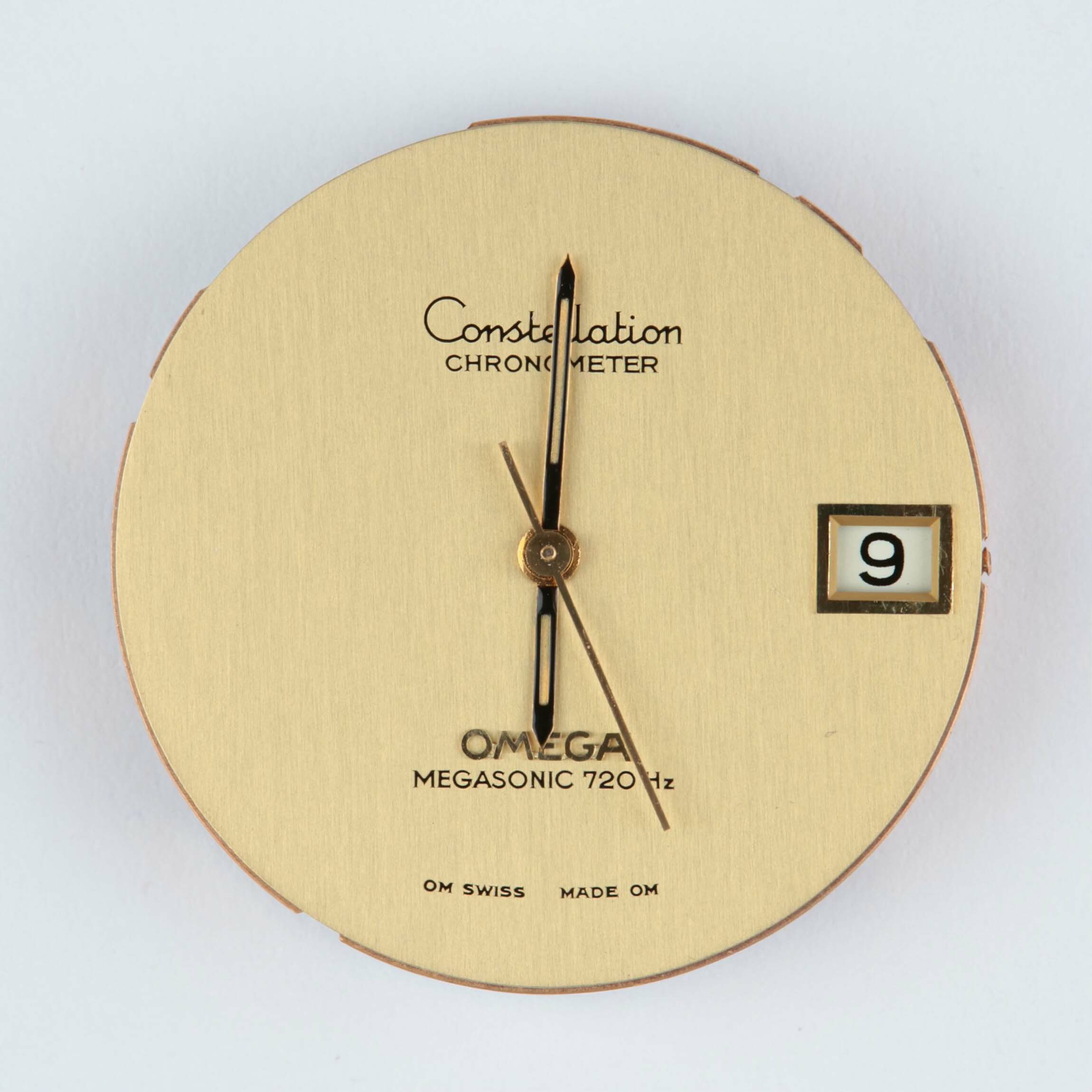Armbanduhrwerk, Omega, Biel (CH), um 1973 (Deutsches Uhrenmuseum CC BY-SA)