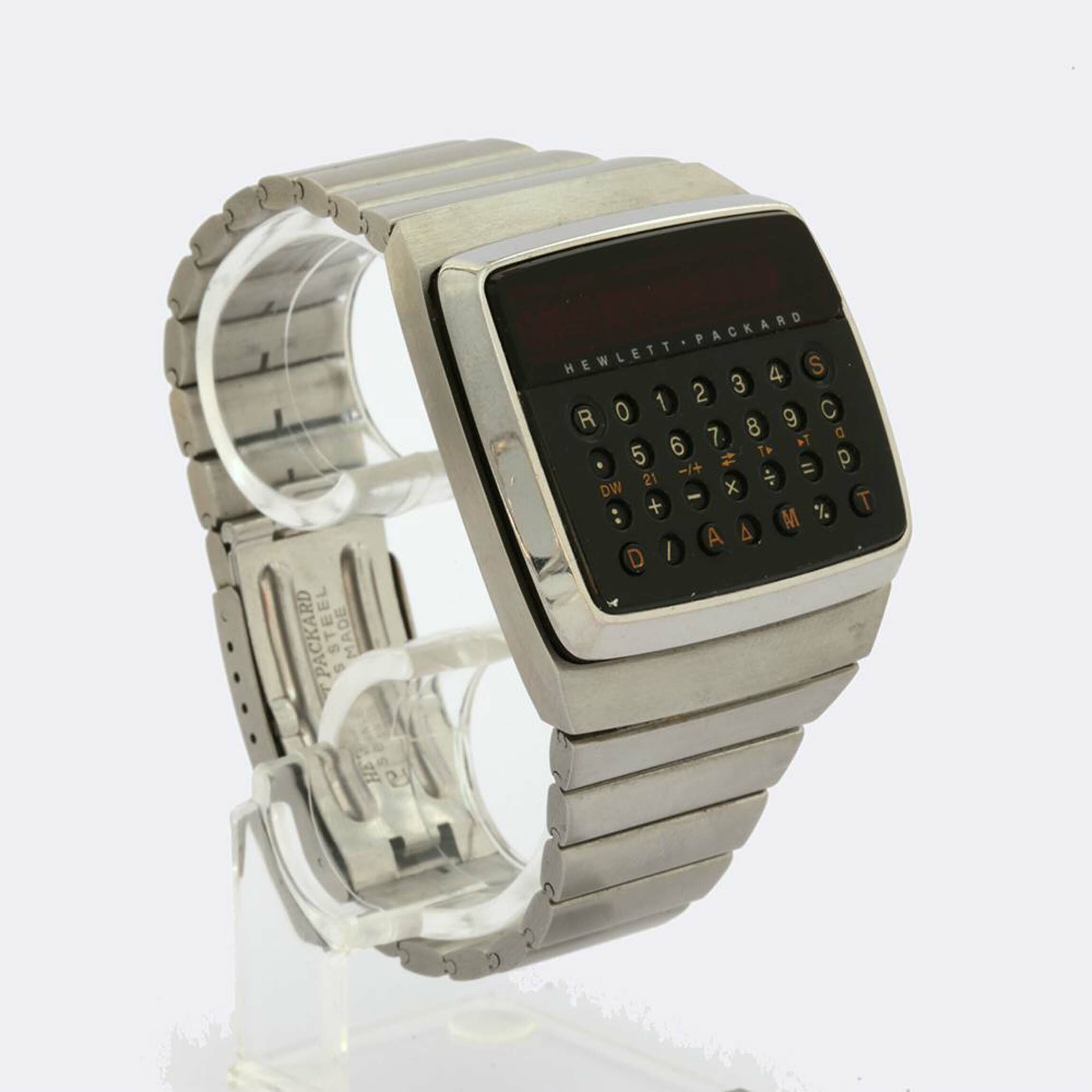 Armbanduhr, Hewlett Packard, USA und andere, um 1977 (Deutsches Uhrenmuseum CC BY-SA)