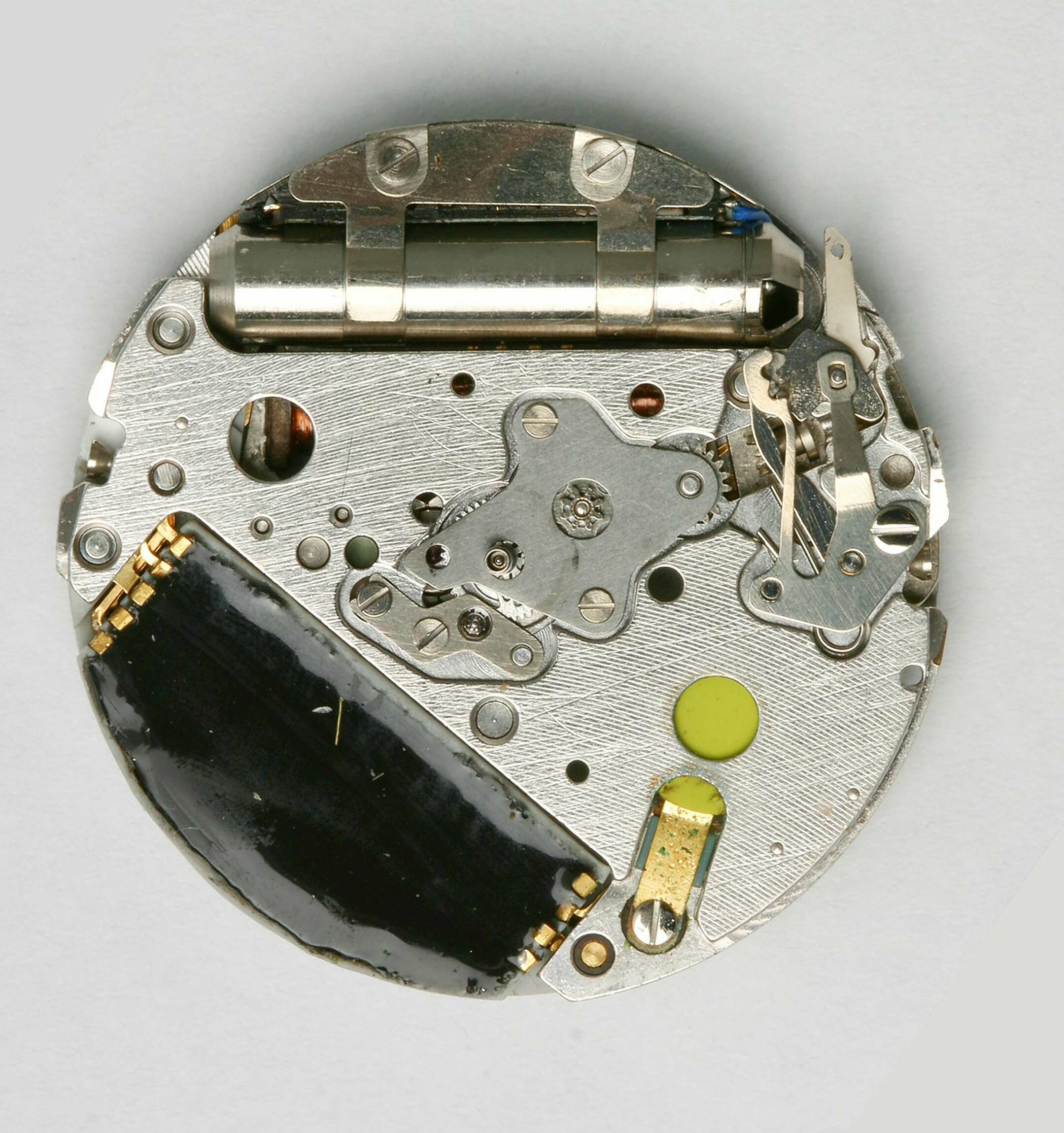 Armbanduhrwerk, Seiko, Japan, 1969 (Deutsches Uhrenmuseum CC BY-SA)