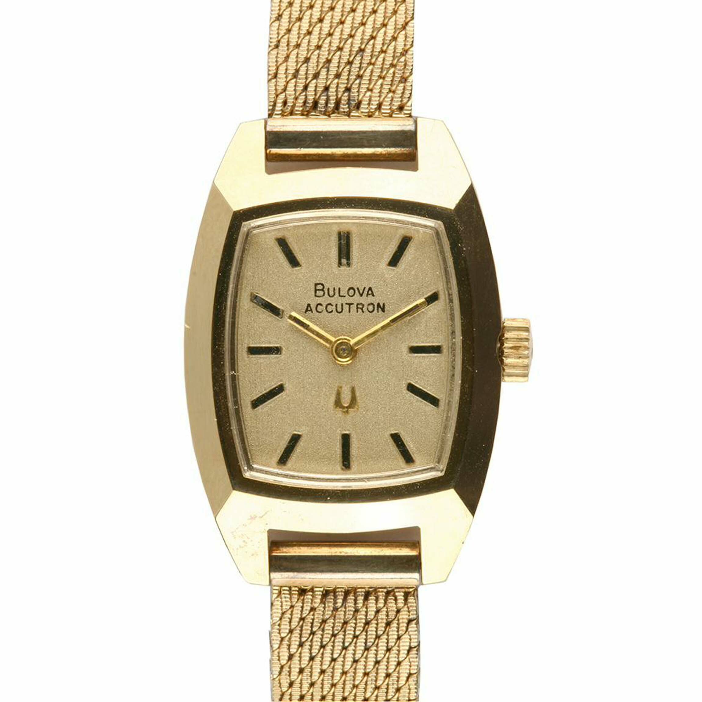 Armbanduhr, Bulova, USA, um 1973 (Deutsches Uhrenmuseum CC BY-SA)