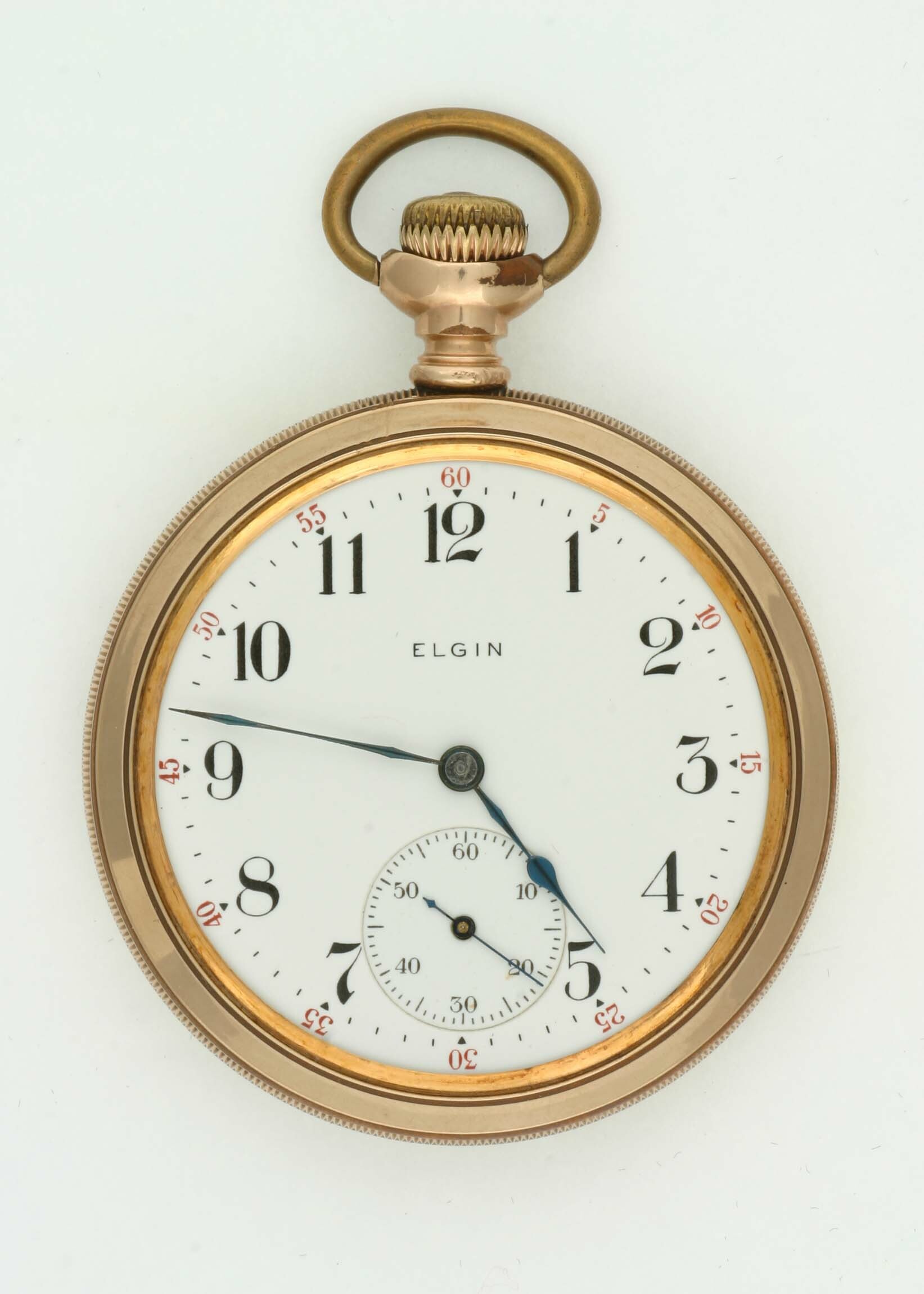 Taschenuhr, Elgin National Watch Co., Elgin, um 1905 (Deutsches Uhrenmuseum CC BY-SA)