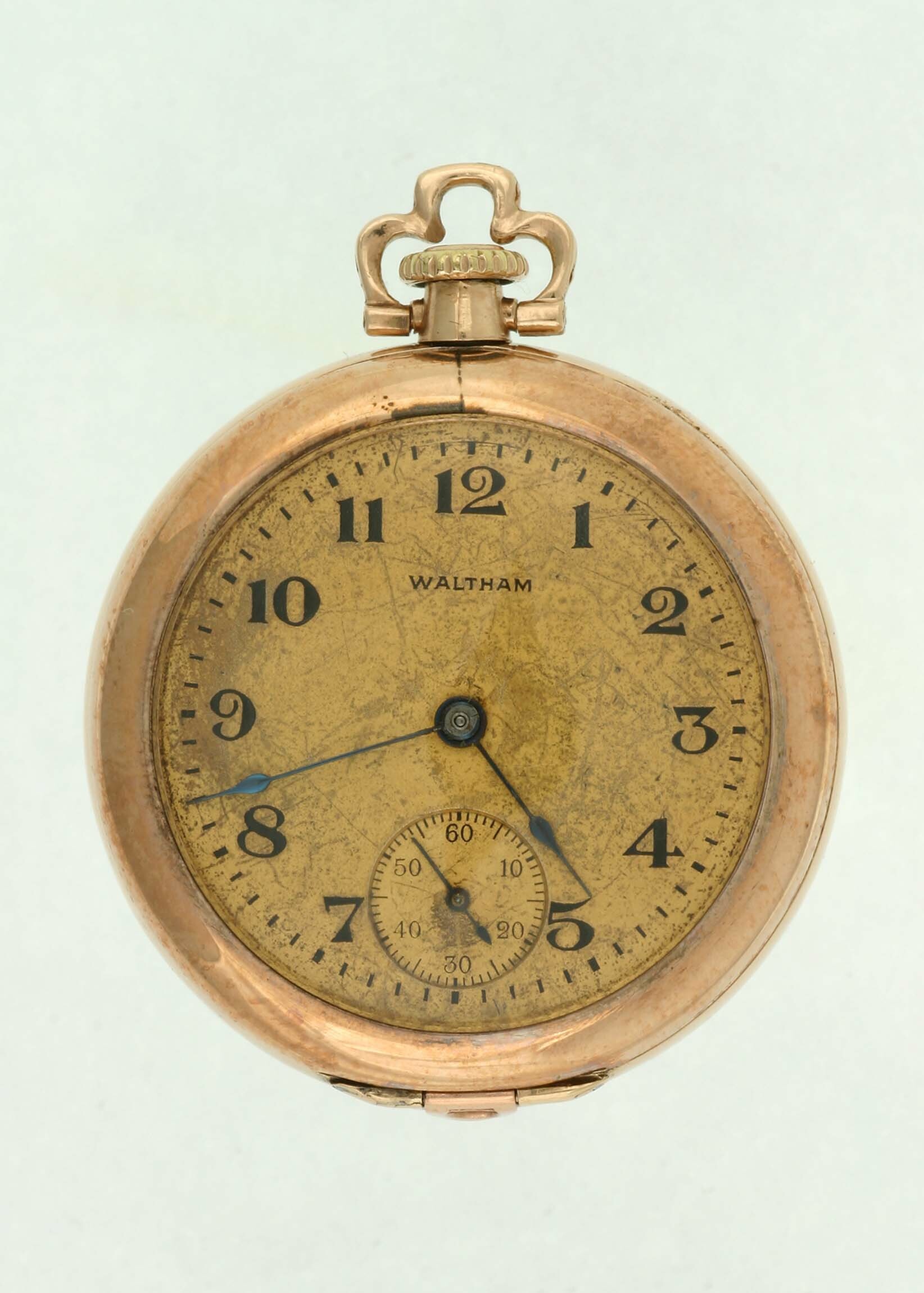 Taschenuhr Waltham, Waltham (USA), um 1915 (Deutsches Uhrenmuseum CC BY-SA)