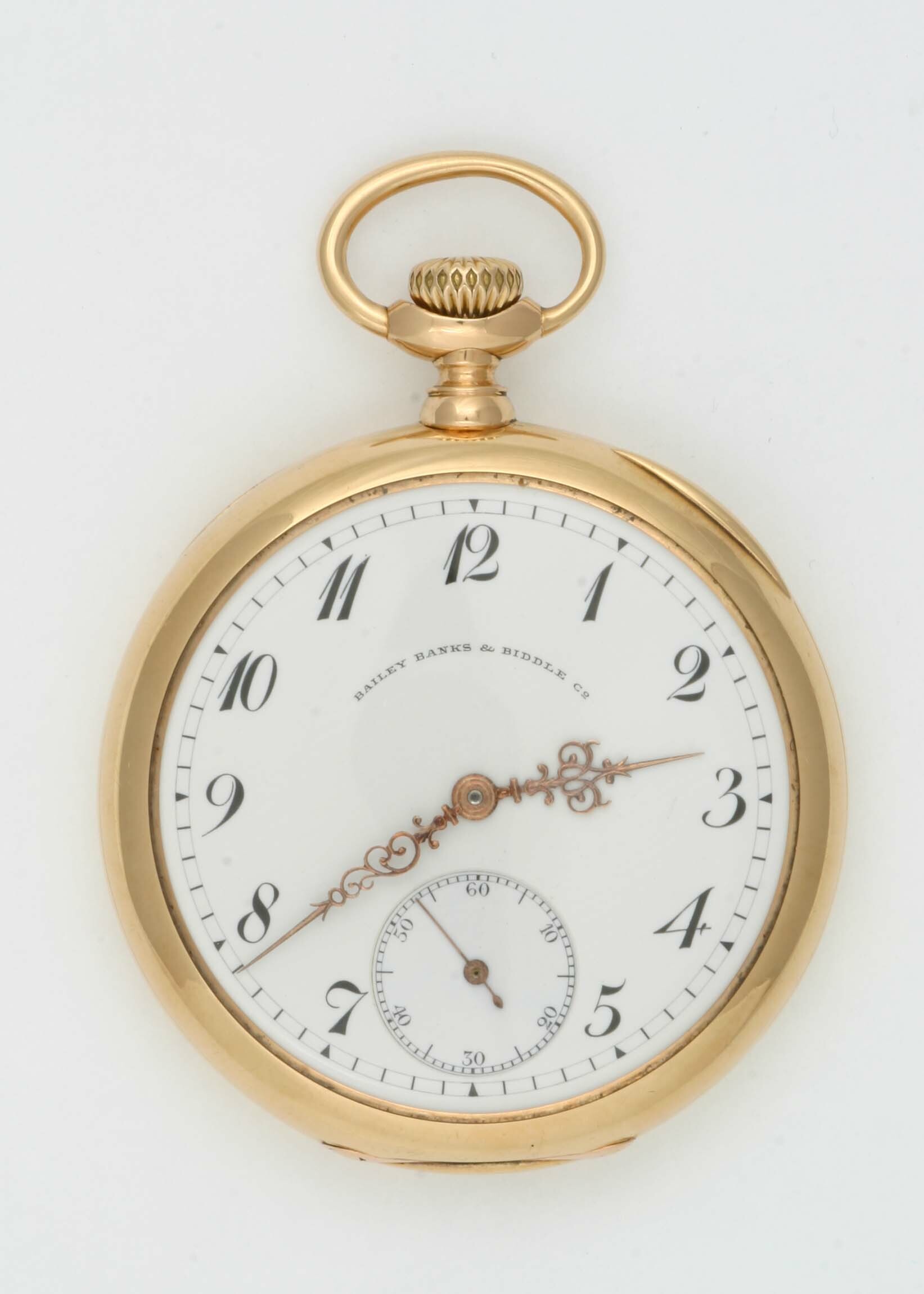 Taschenuhr Bailey, Banks und Biddle Co. (Patek Philippe), Genf, um 1910 (Deutsches Uhrenmuseum CC BY-SA)