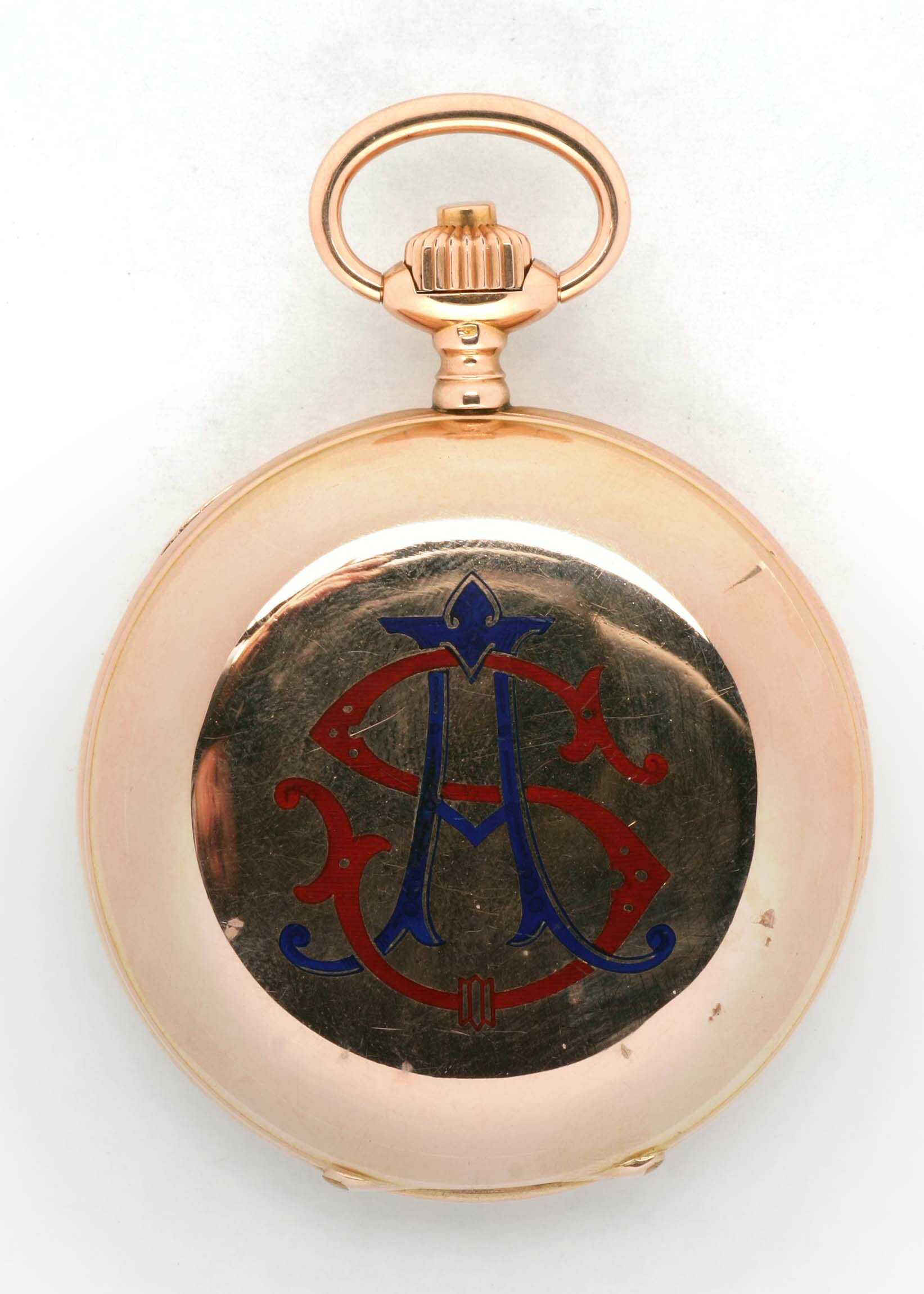 Taschenuhr, A. Eppner und Co., Silberberg, um 1900 (Deutsches Uhrenmuseum CC BY-SA)