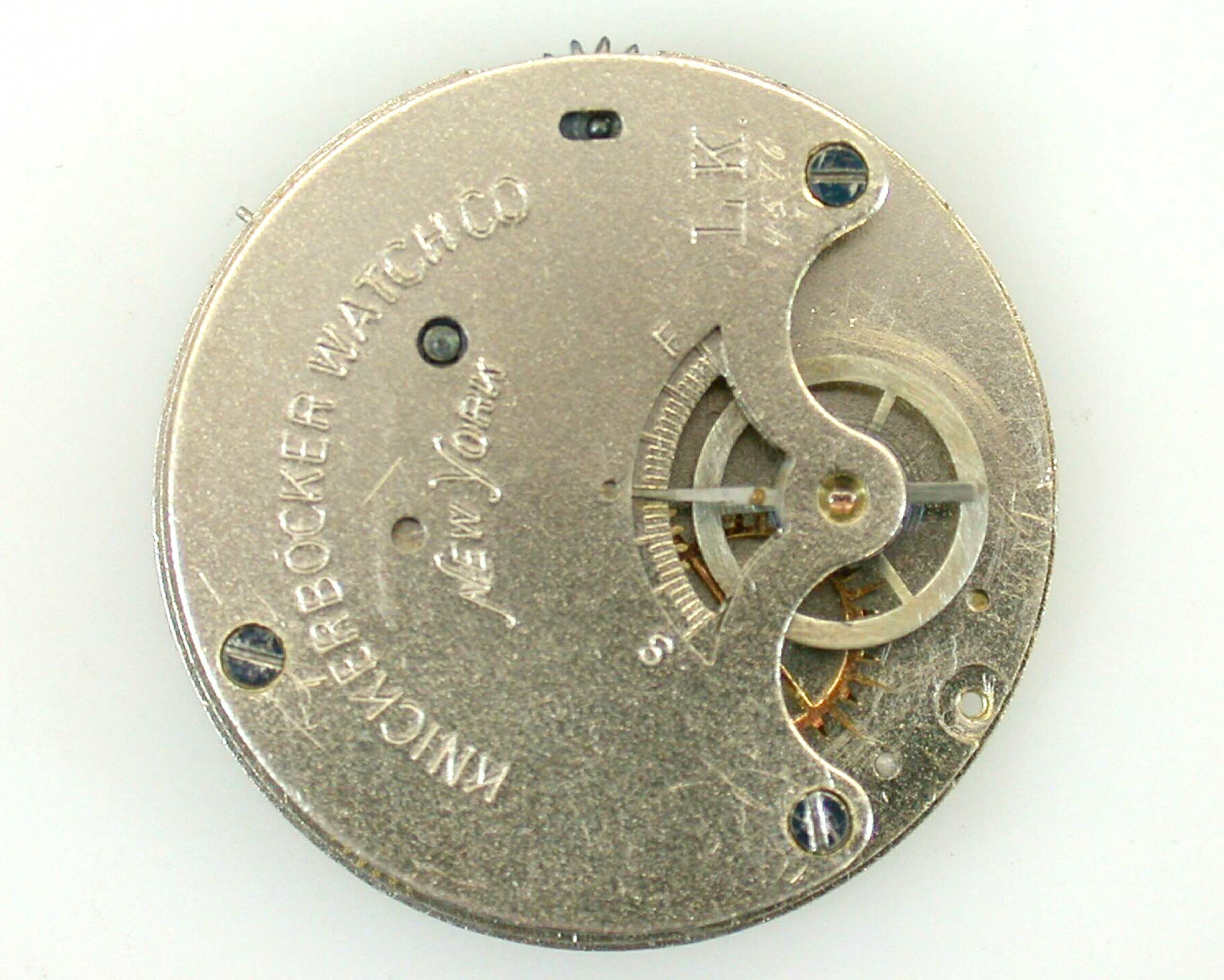 Taschenuhr Knickerbocker Watch Co., New York, um 1910 (Deutsches Uhrenmuseum CC BY-SA)