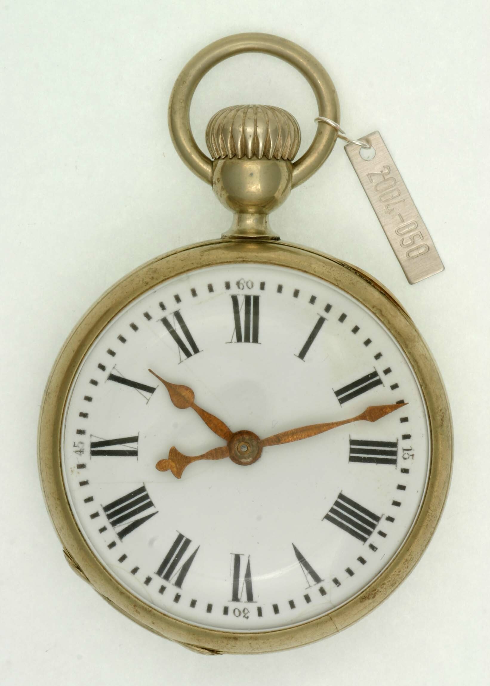 Taschenuhr "La Proletaire", Georges Fréderic Roskopf, La Chaux-de-Fonds, um 1870 (Deutsches Uhrenmuseum CC BY-SA)