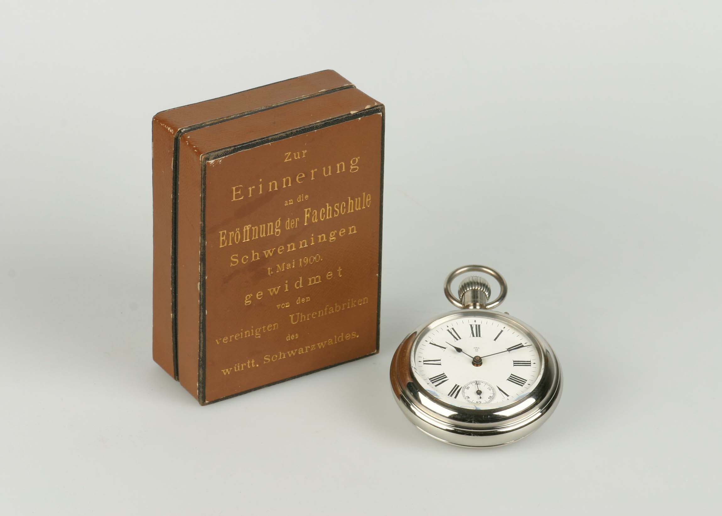 Taschenuhr "TH", Thomas Haller, Schwenningen, 1900 (Deutsches Uhrenmuseum CC BY-SA)
