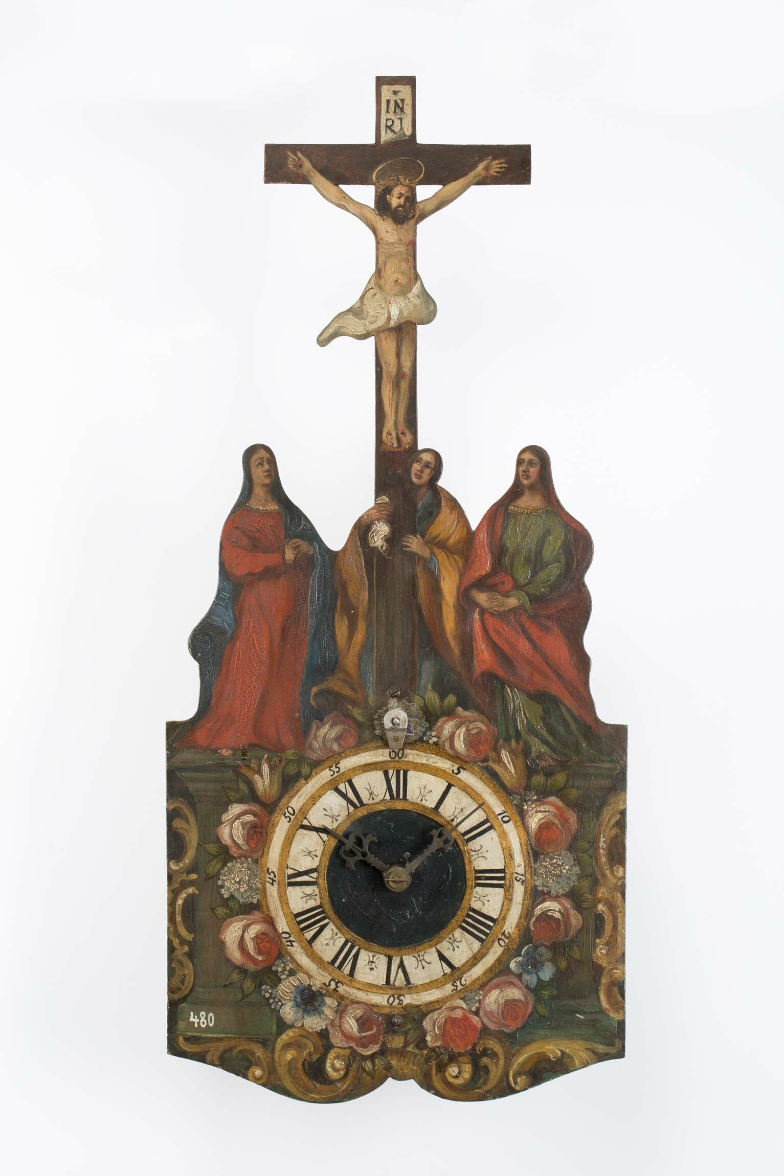 Pendeluhr, Mitteleuropa, 18. Jahrhundert (Deutsches Uhrenmuseum CC BY-SA)