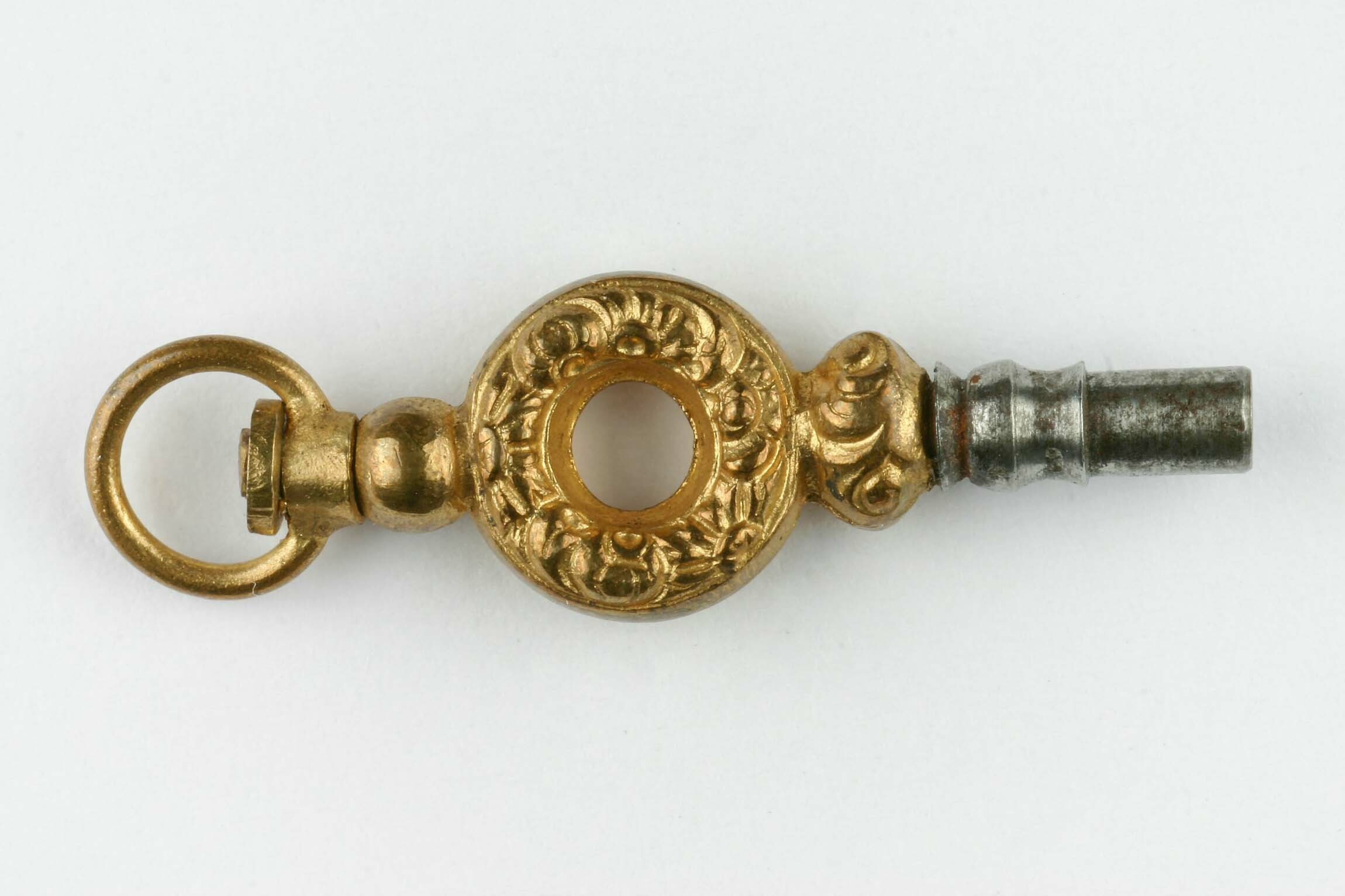 Schlüssel für Taschenuhr, wohl um 1800 (Deutsches Uhrenmuseum CC BY-SA)