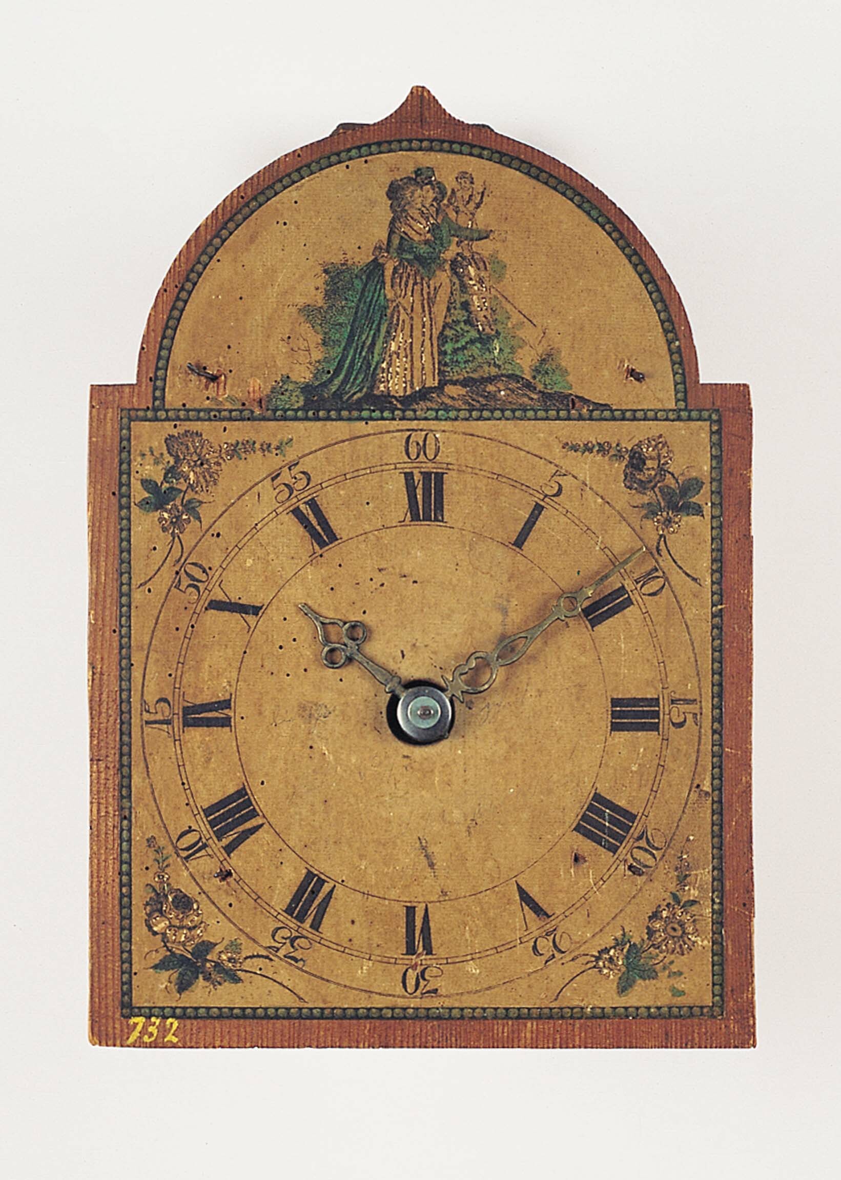 Holzräderuhr, Schwarzwald, um 1770 (Deutsches Uhrenmuseum CC BY-SA)