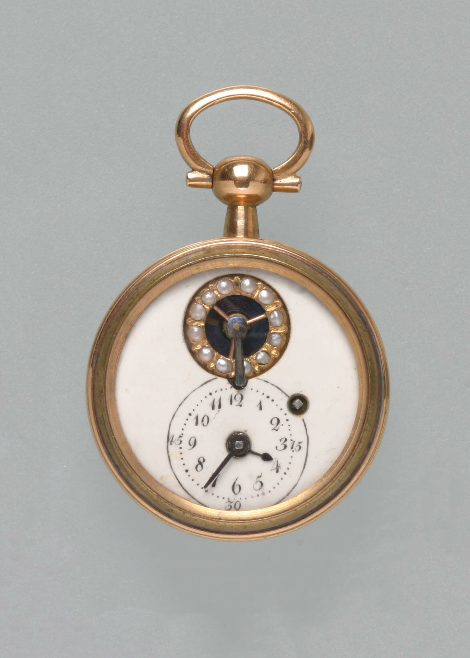 Taschenuhr, A. Eppen, um 1825 (Deutsches Uhrenmuseum CC BY-SA)