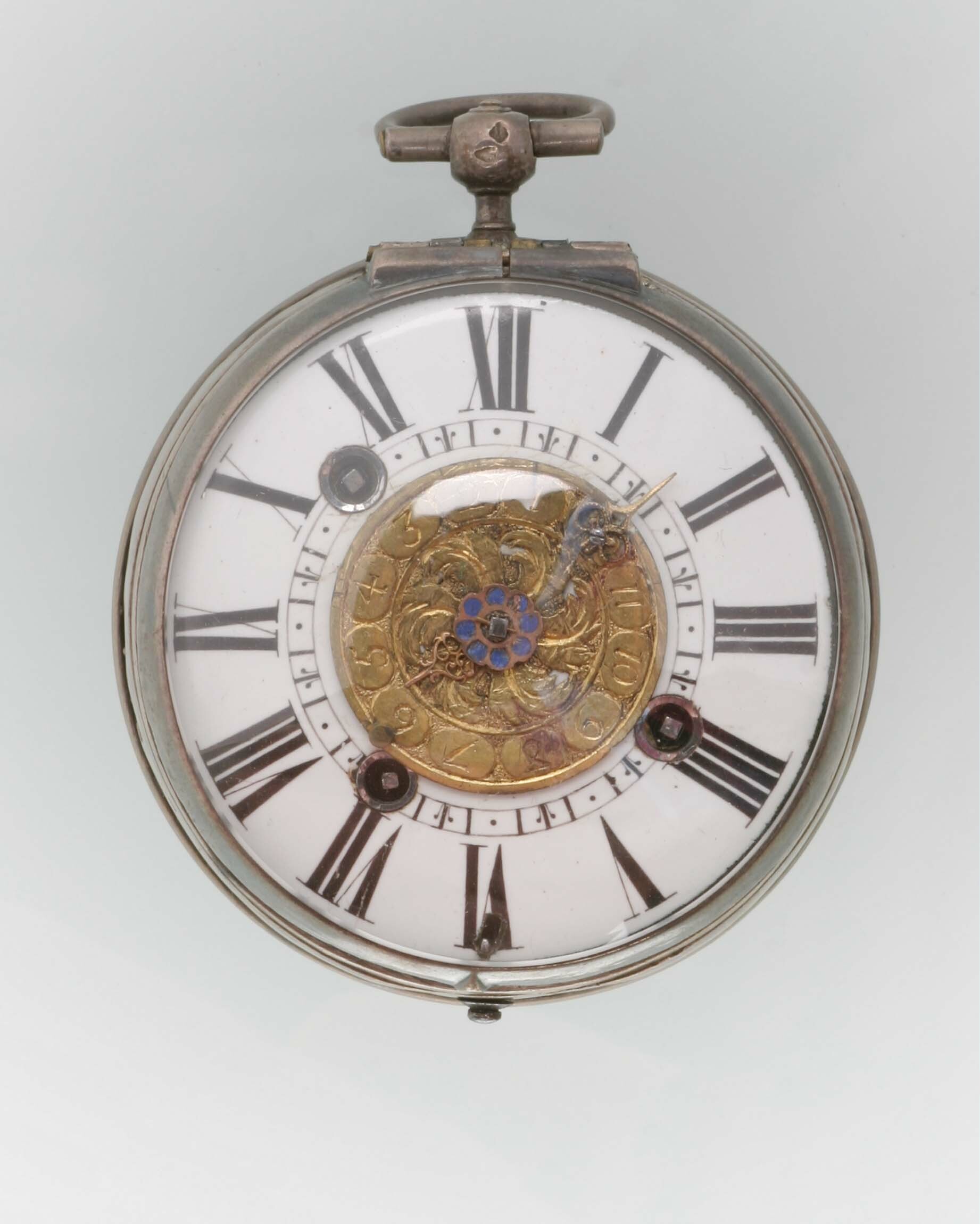 Taschenuhr, Le Noir, Rennes, um 1700 (Deutsches Uhrenmuseum CC BY-SA)