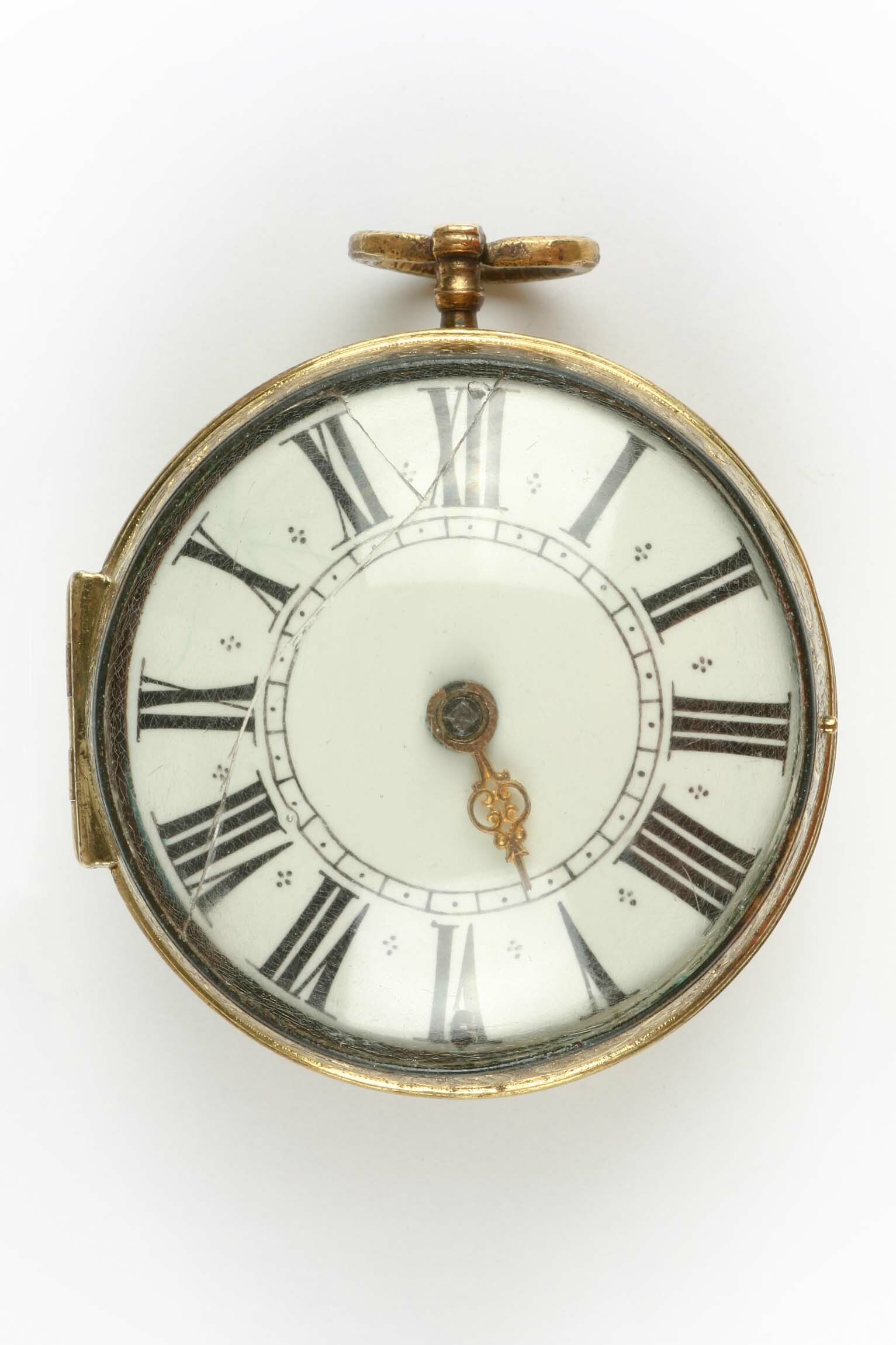 Taschenuhr, Gribelin, Paris, um 1700 (Deutsches Uhrenmuseum CC BY-SA)
