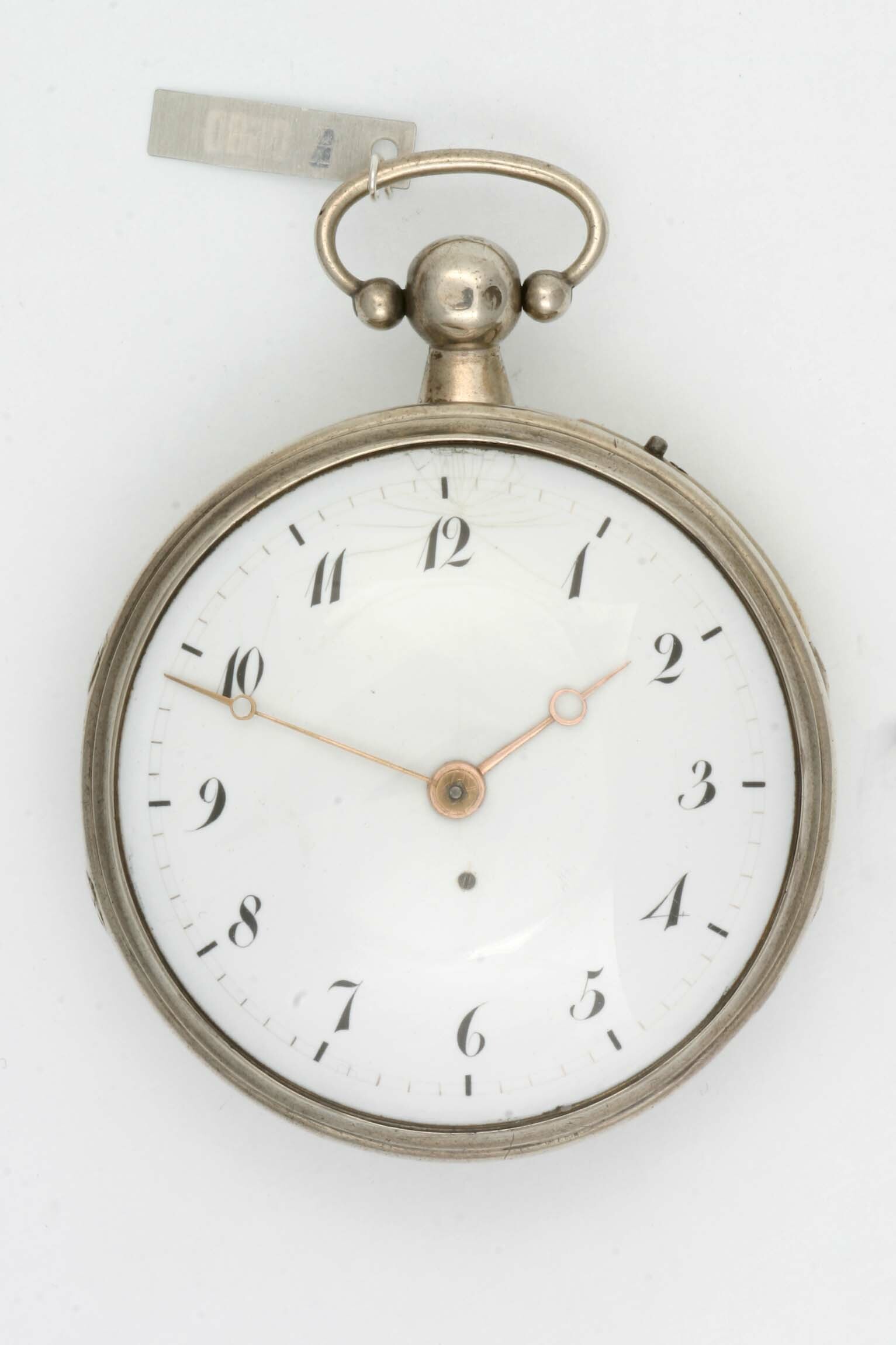 Taschenuhr mit Repetition, um 1820 (Deutsches Uhrenmuseum CC BY-SA)