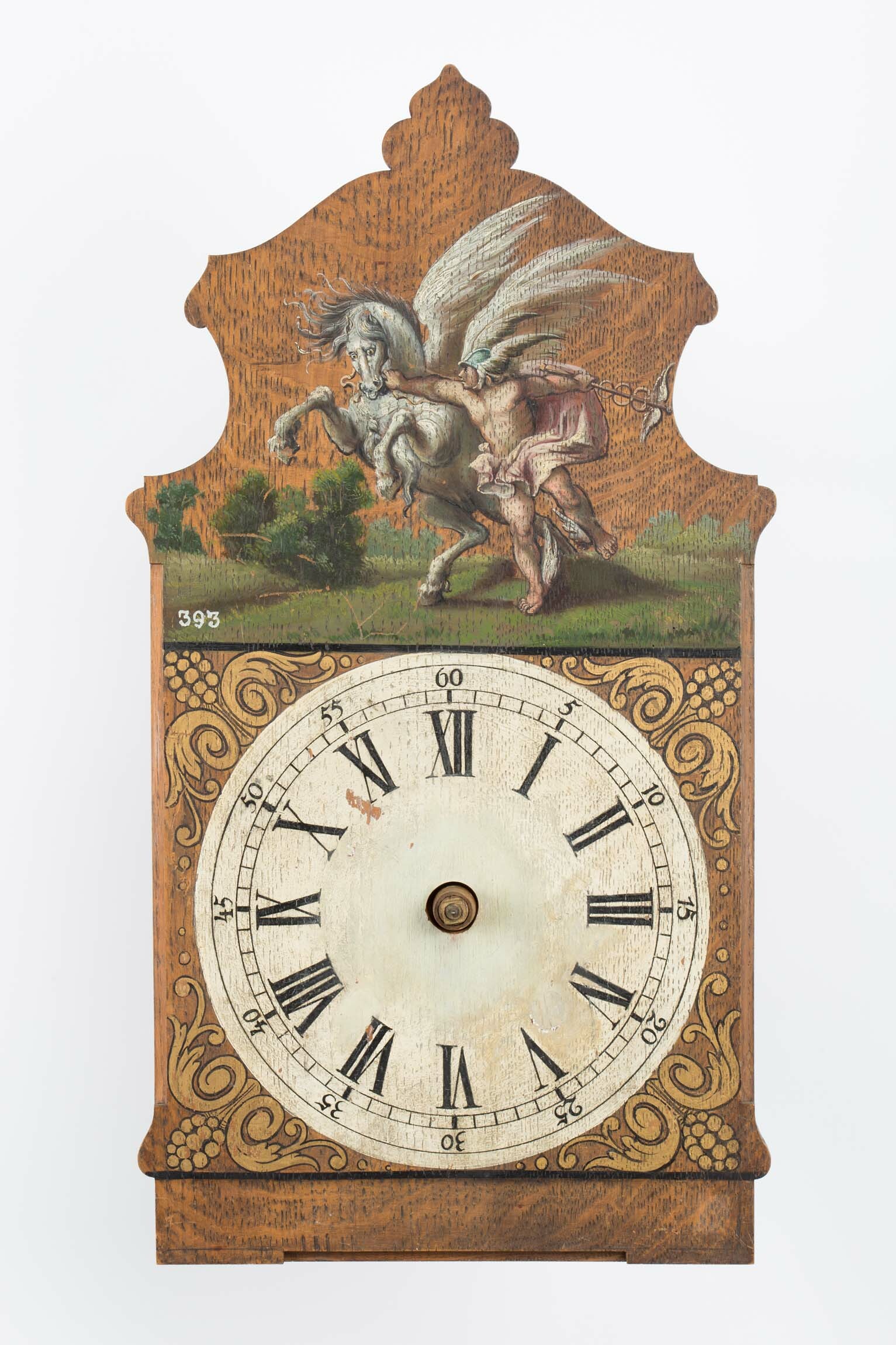 Holzräderuhr, Schwarzwald, um 1800 (Deutsches Uhrenmuseum CC BY-SA)