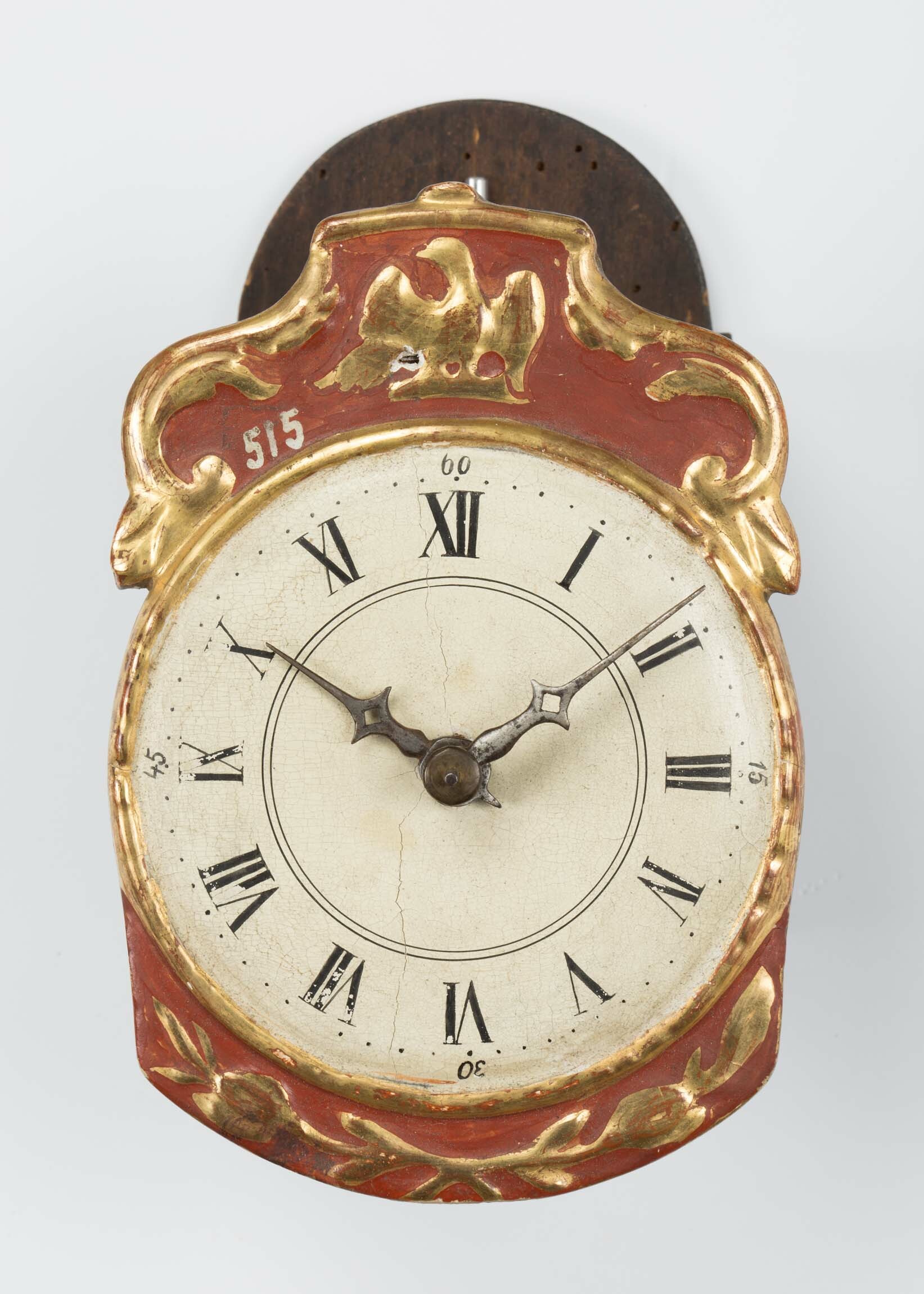 Schottenuhr, Dominikus Singler, Gütenbach, 1879 (Deutsches Uhrenmuseum CC BY-SA)