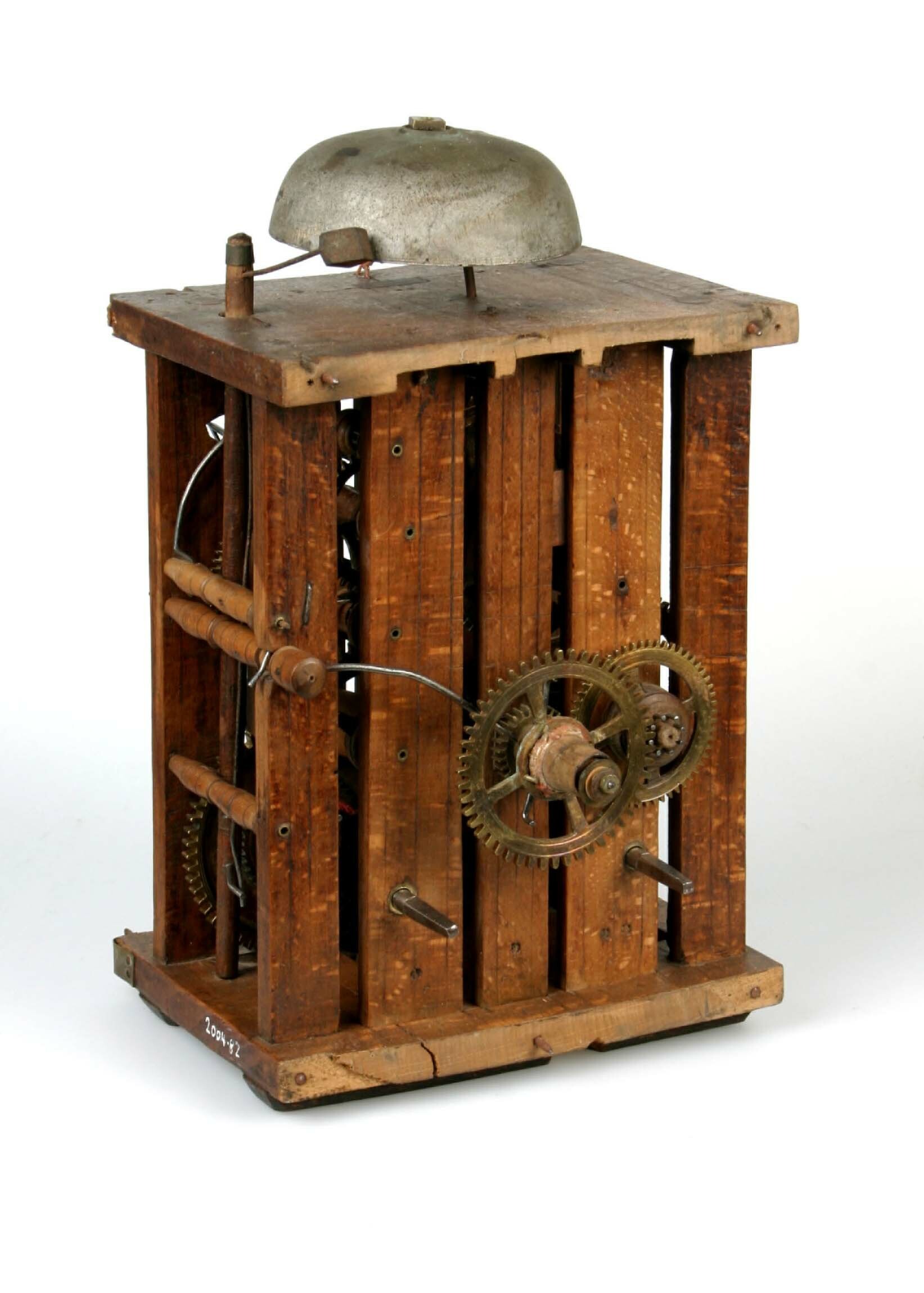 Uhrwerk, wohl Johannes Scherzinger, Rötenbach, um 1790 (Deutsches Uhrenmuseum CC BY-SA)
