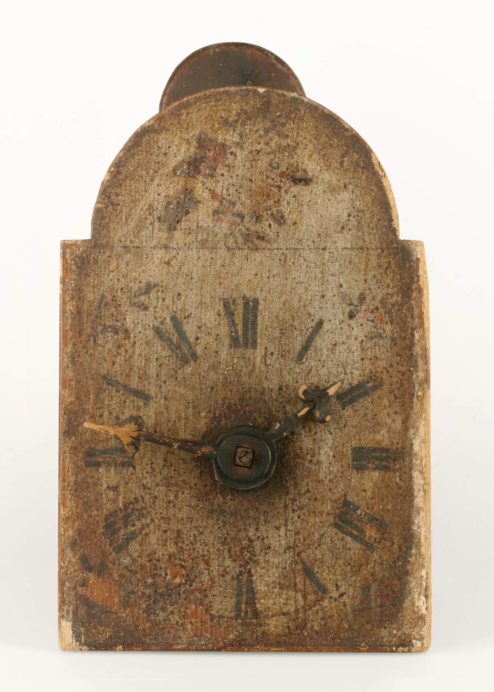 Holzräderuhr, Schwarzwald, um 1770 (Deutsches Uhrenmuseum CC BY-SA)