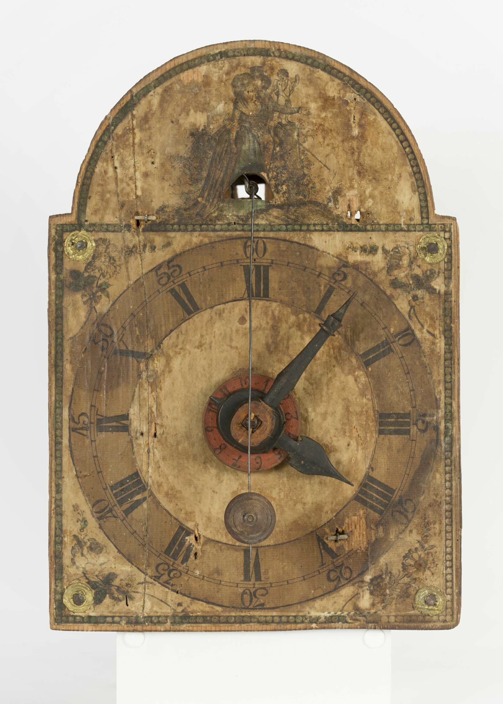 Holzräderuhr, Lorenz Tritschler, Schwarzwald, um 1780 (Deutsches Uhrenmuseum CC BY-SA)
