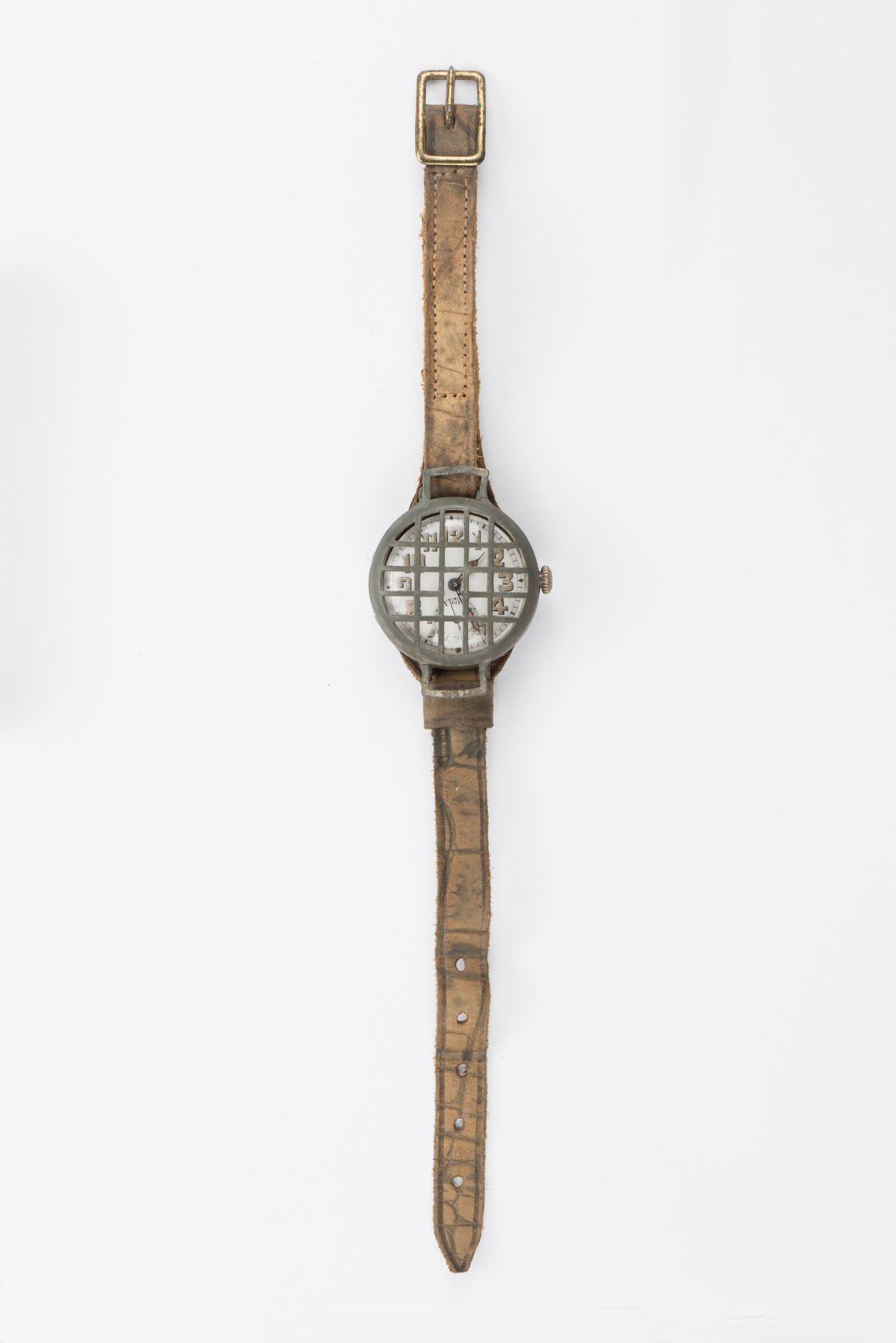 Armbanduhr, Stauffer, Son und Co., La Chaux-de-Fonds, um 1915 (Deutsches Uhrenmuseum CC BY-SA)