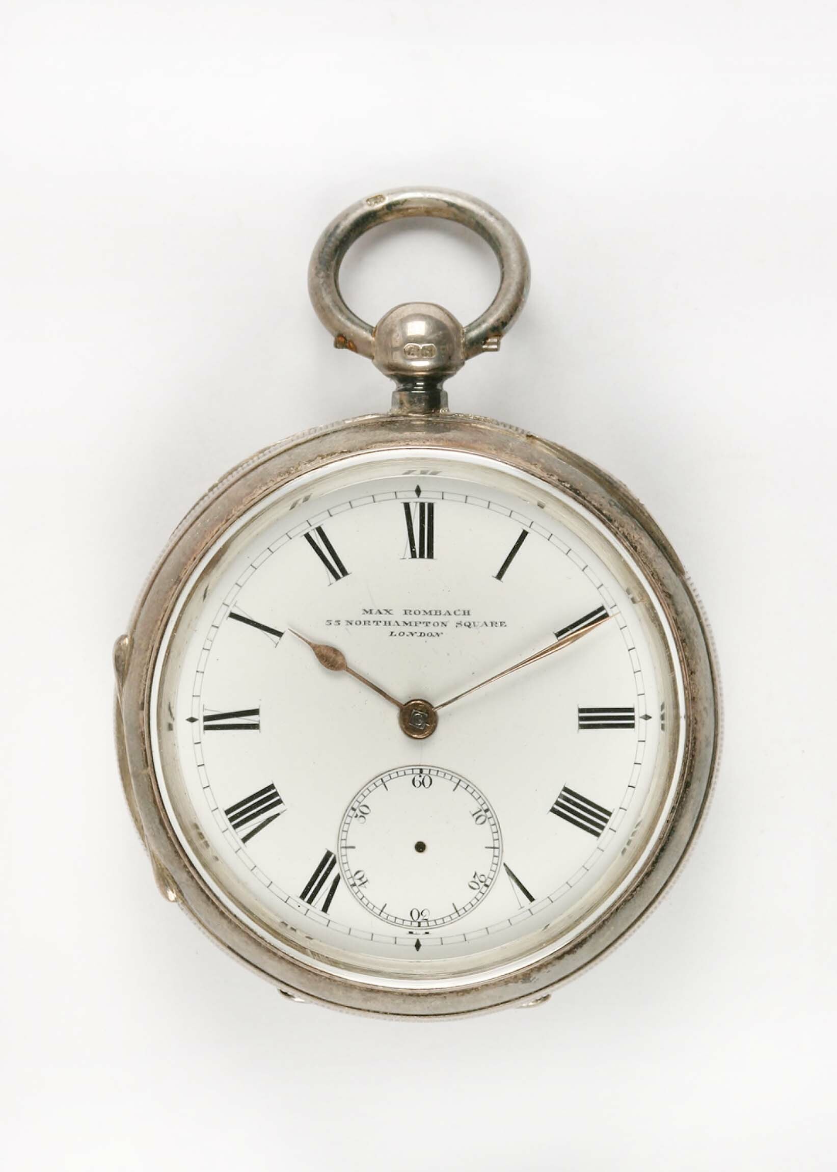 Taschenuhr, Max Rombach, London, um 1893 (Deutsches Uhrenmuseum CC BY-SA)