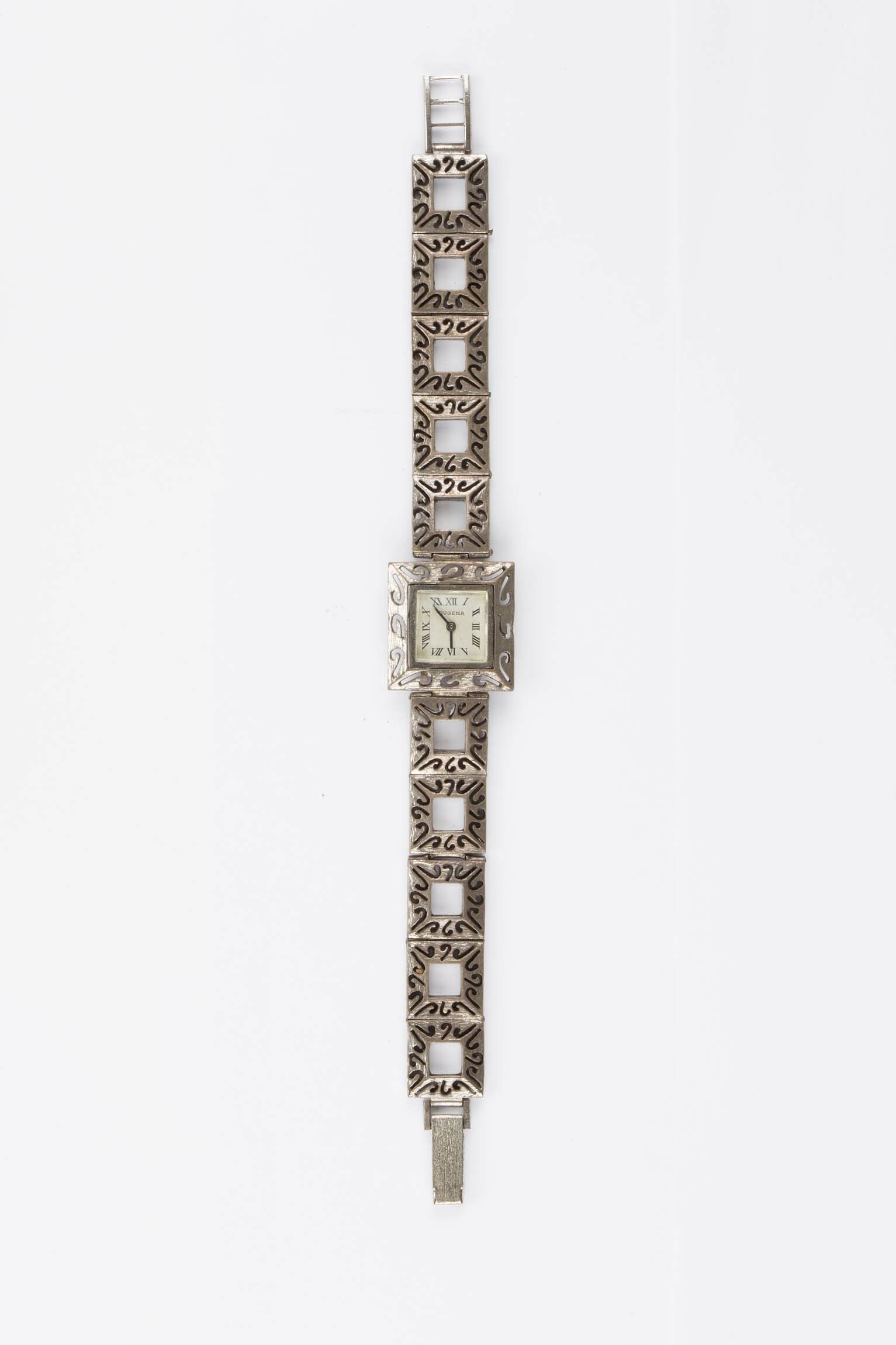 Armbanduhr Dugena, Deutschland und Schweiz, um 1960 (Deutsches Uhrenmuseum CC BY-SA)